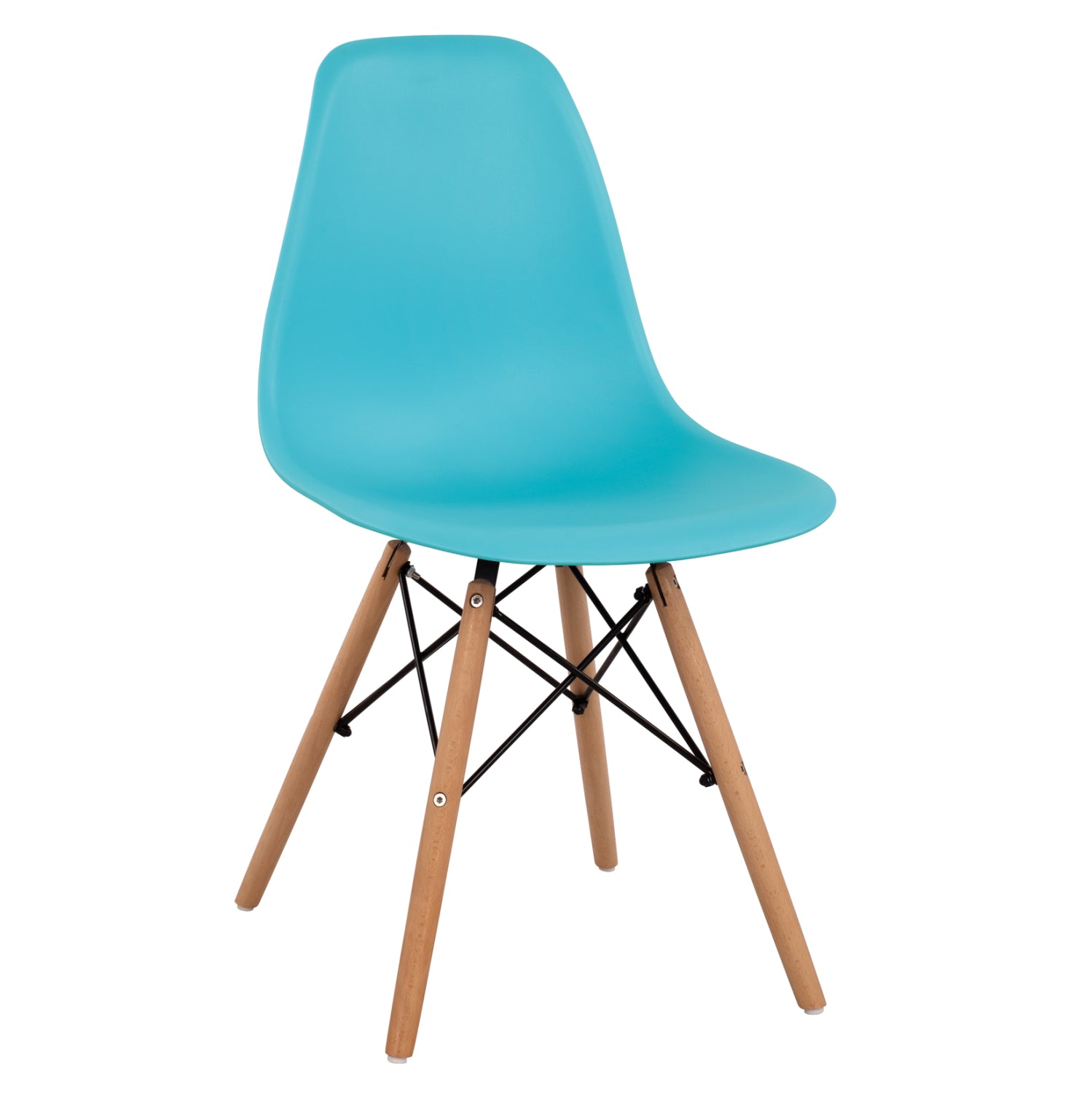 Стол Иви  - цвят тюркоаз 46x54x80