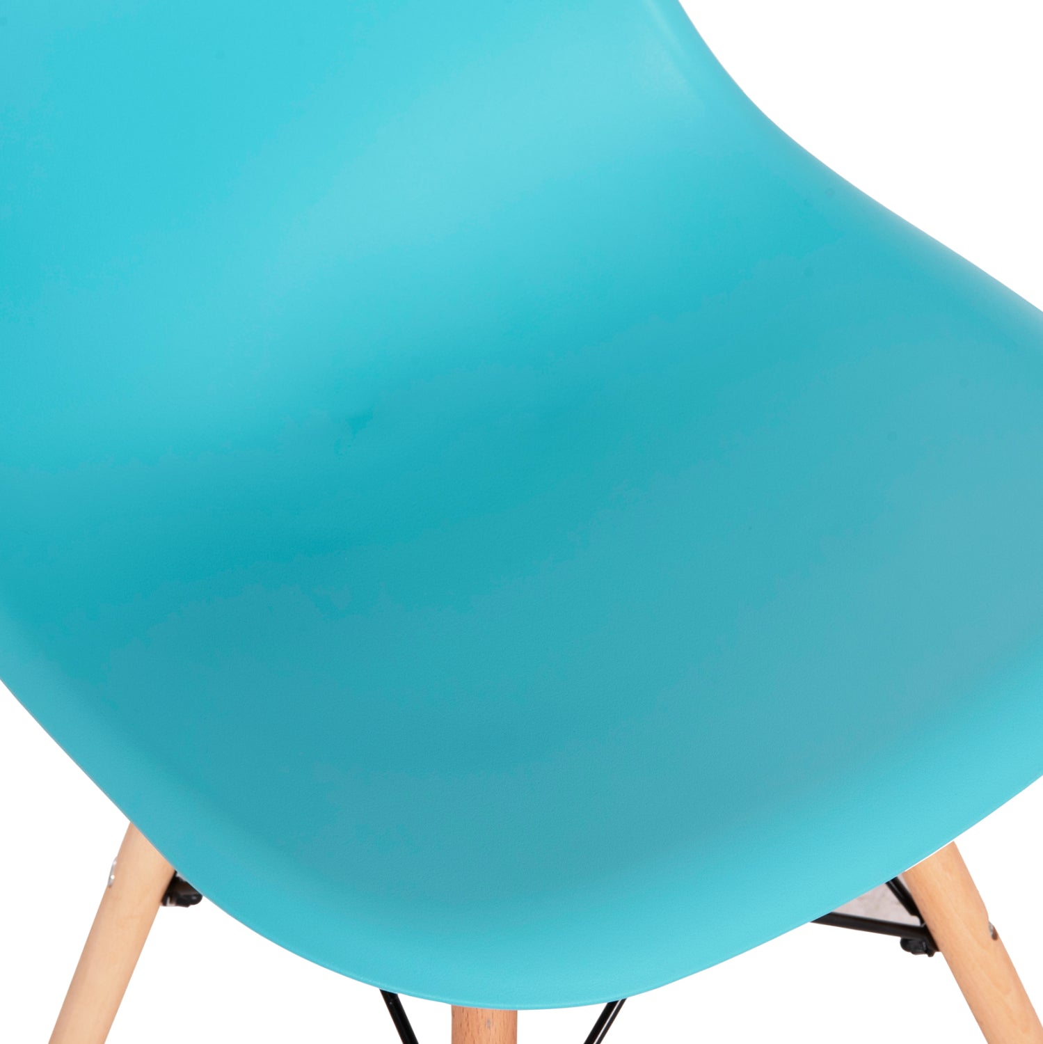 Стол Иви  - цвят тюркоаз 46x54x80