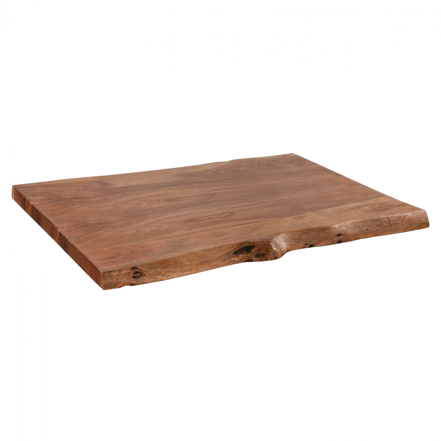 Плот за маса акациево дърво естествен цвят 140x80x4см