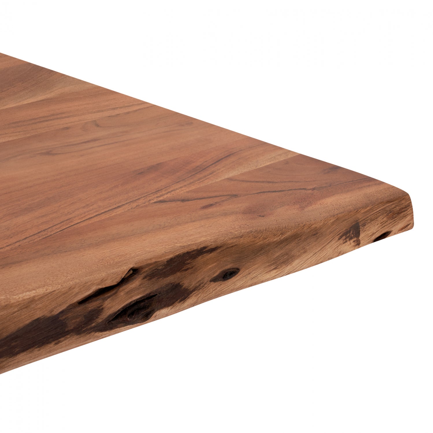 Трапезна маса MONTANA SUPERIOR естествен-черен цвят 160x90x77см