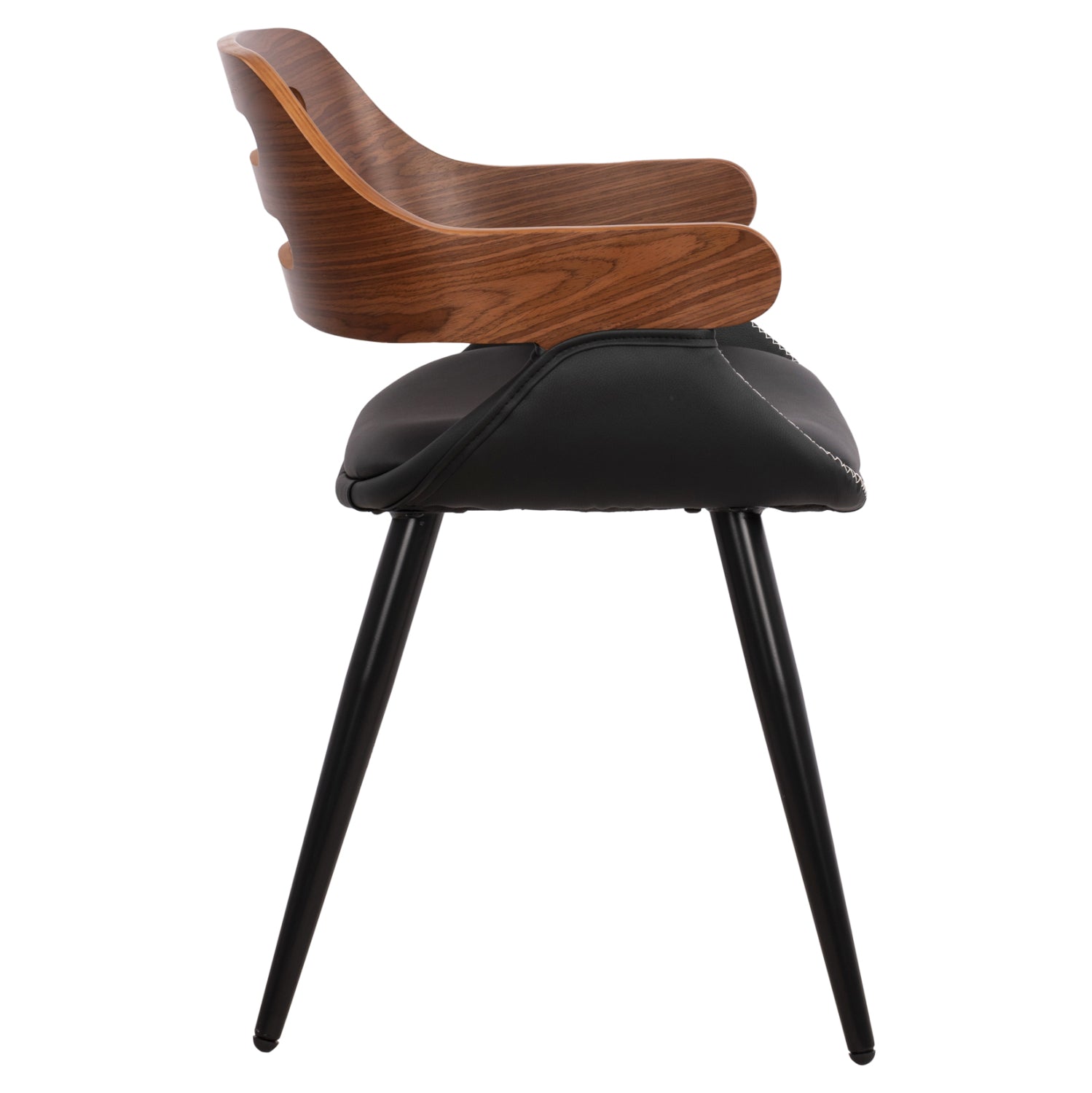 Посетителски стол SUPERIOR PRO черен 50Χ53Χ76