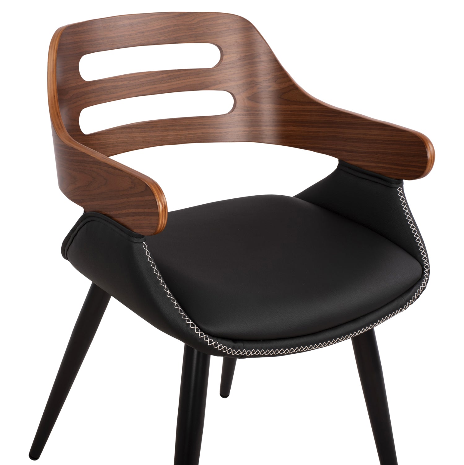 Посетителски стол SUPERIOR PRO черен 50Χ53Χ76