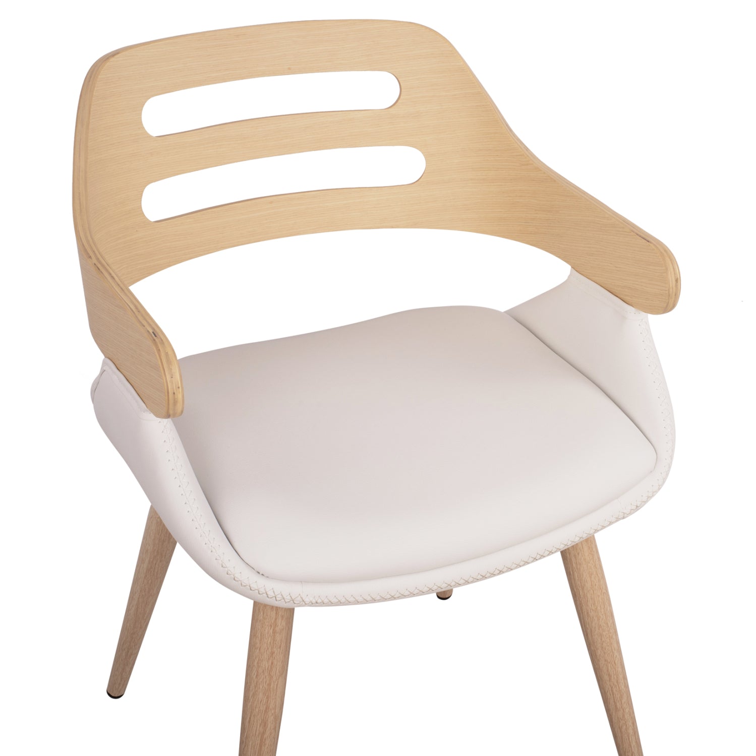 Посетителски стол  SUPERIOR PRO бял