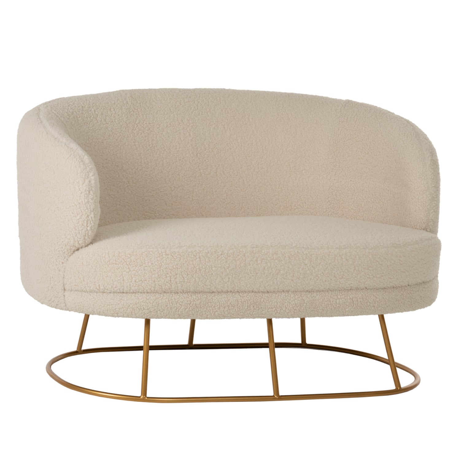 Канапе ариен голд буклеекрю цвят