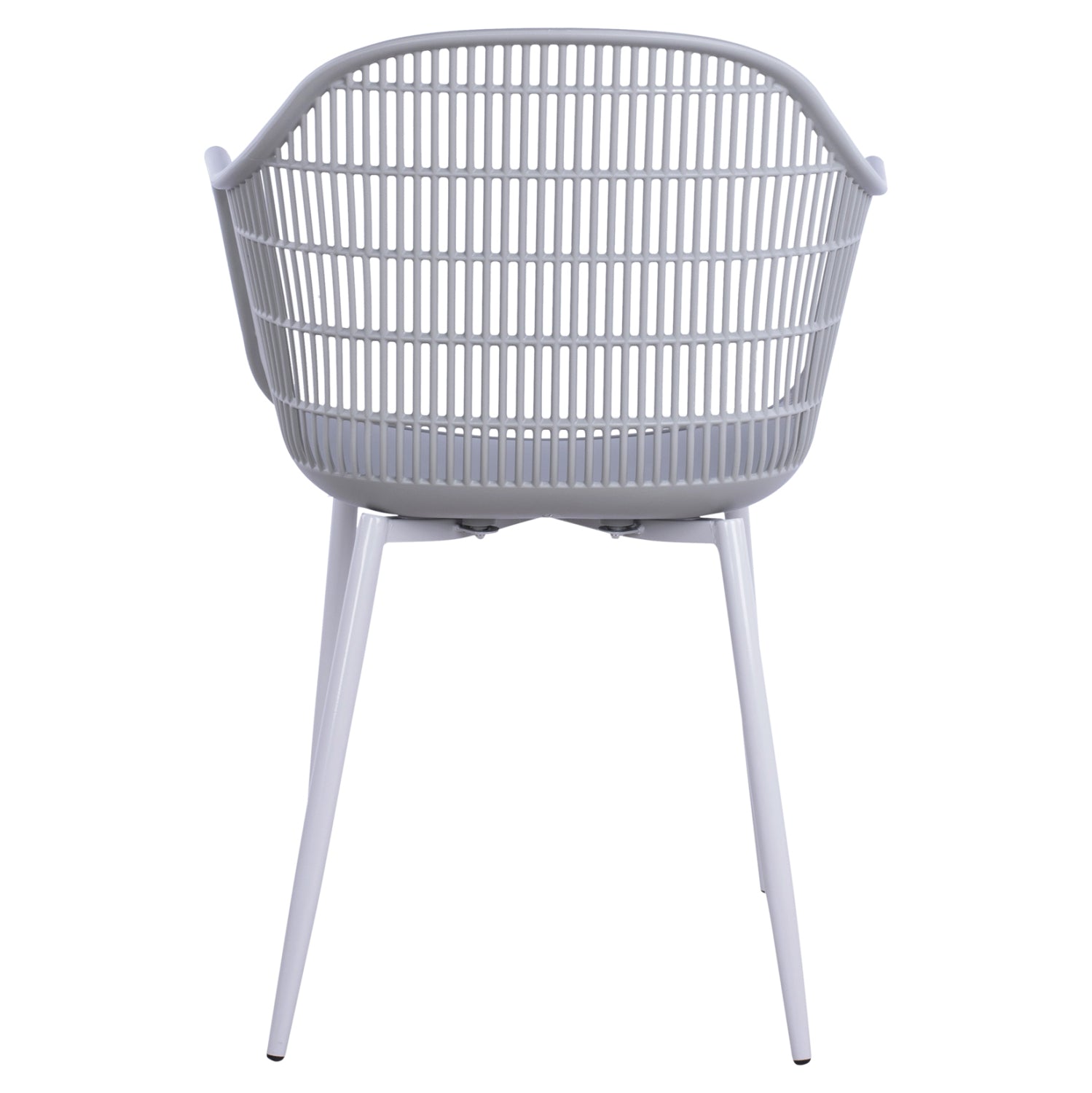 Кресло HADI сив цвят полипропилен 61x57x85