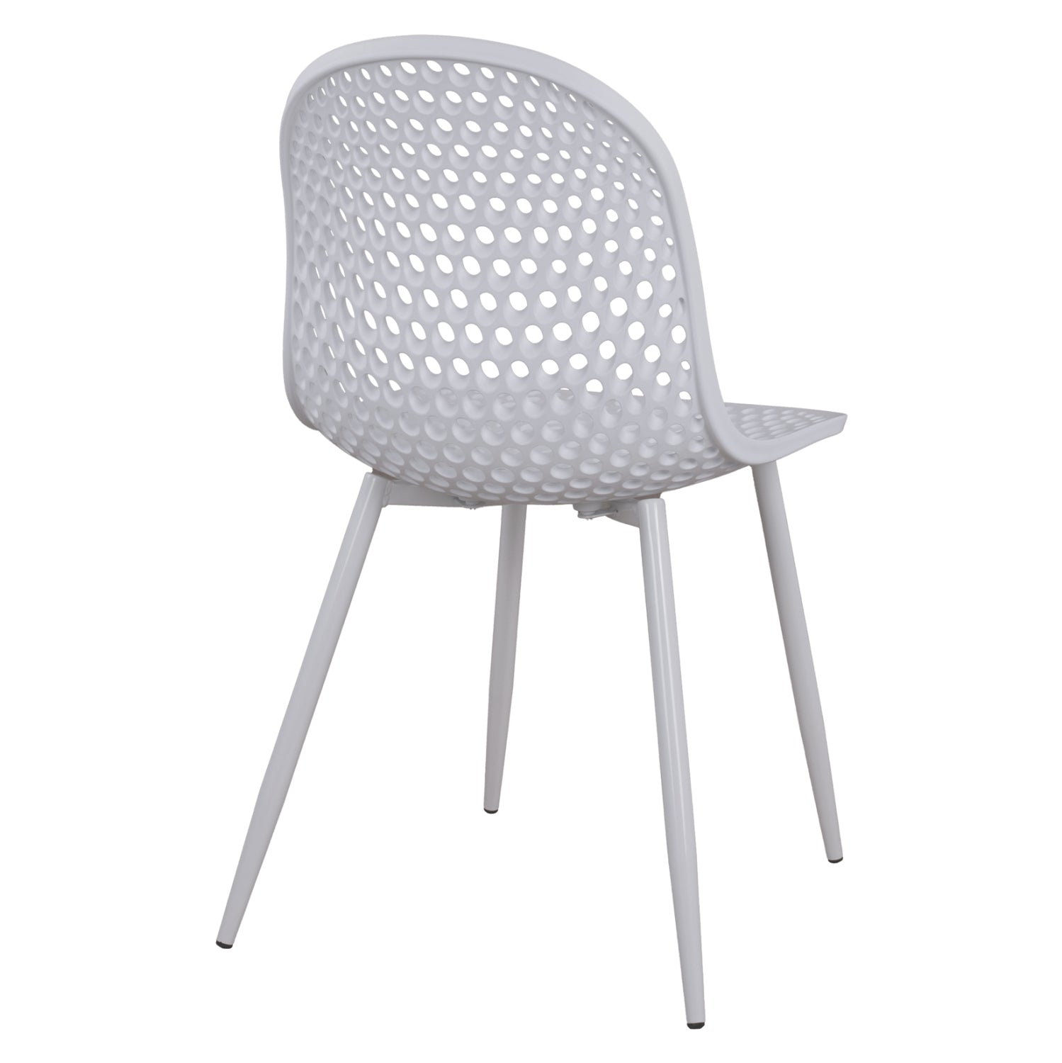 Стол MILANA бял цвят полипропилен 45X51X84