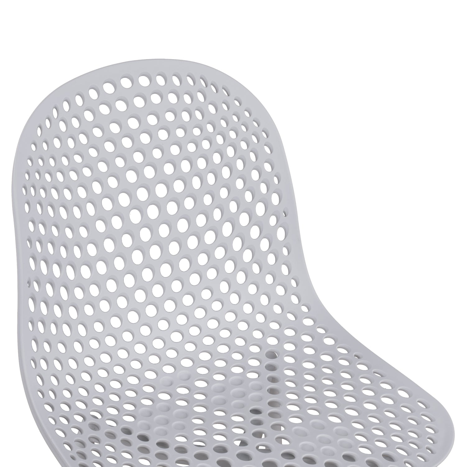 Стол MILANA бял цвят полипропилен 45X51X84