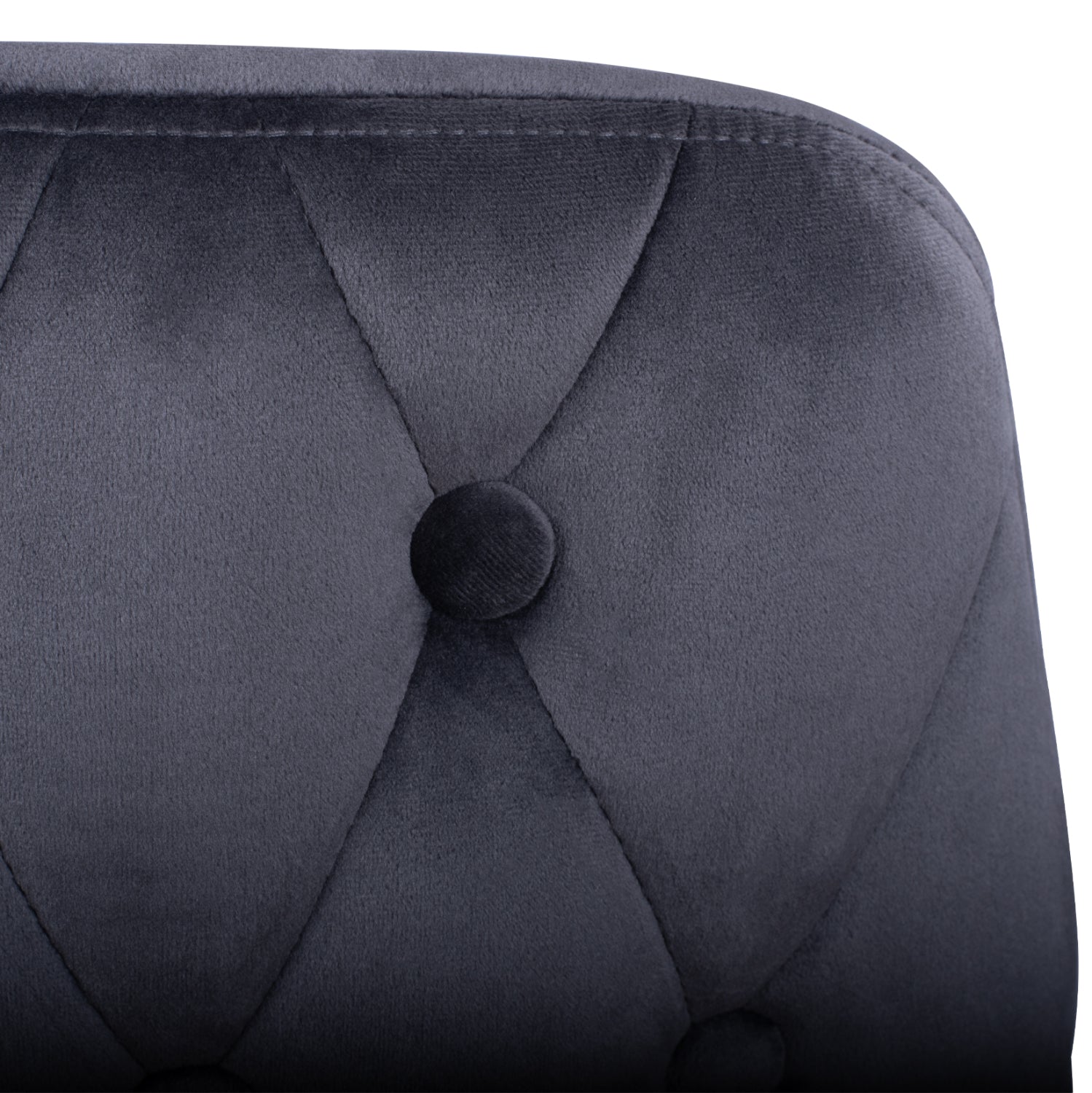 Бар стол Пейдж кадифе сив цвят