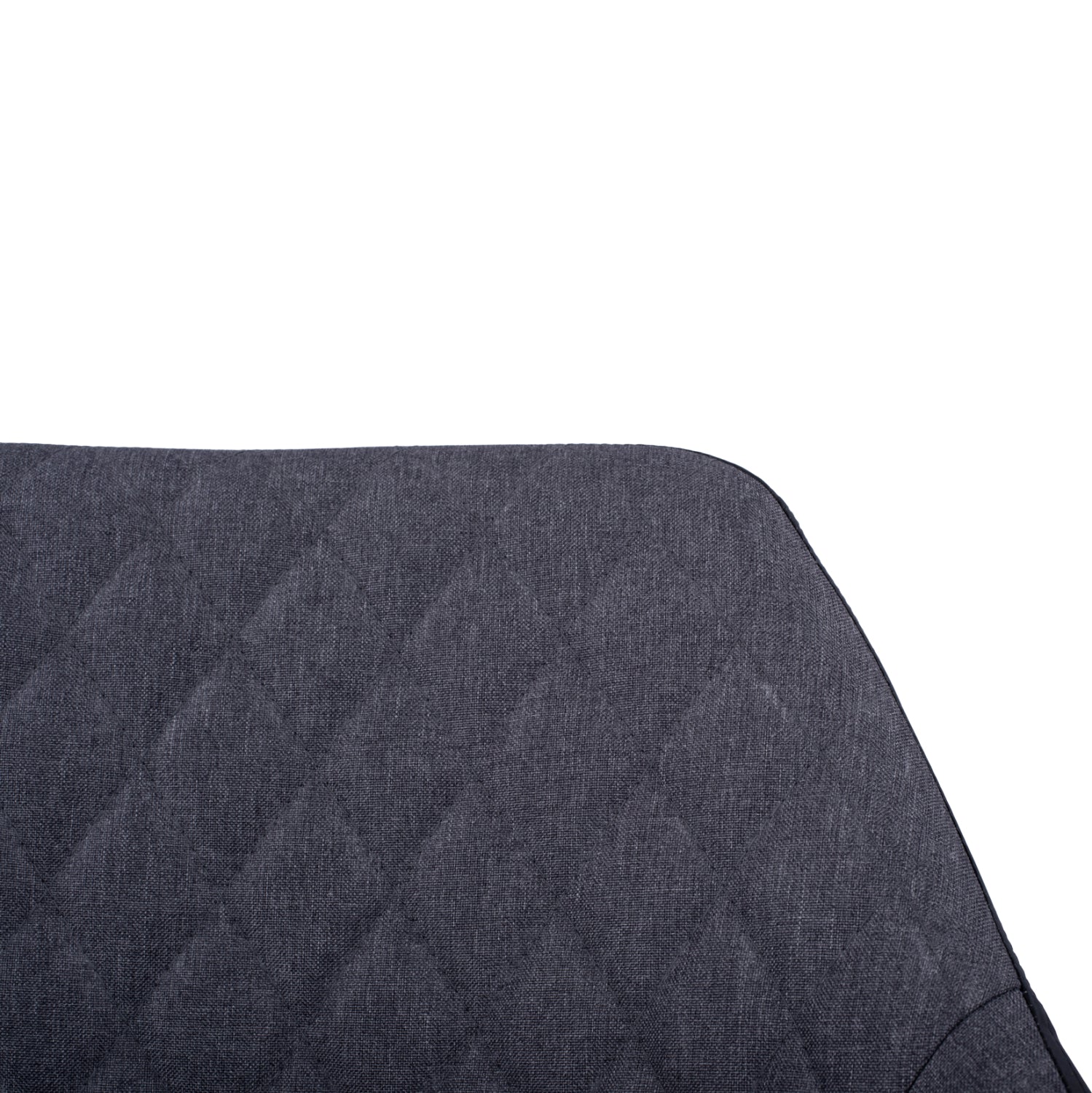 Кресло Чарли дамаска цвят черен-тъмно сив