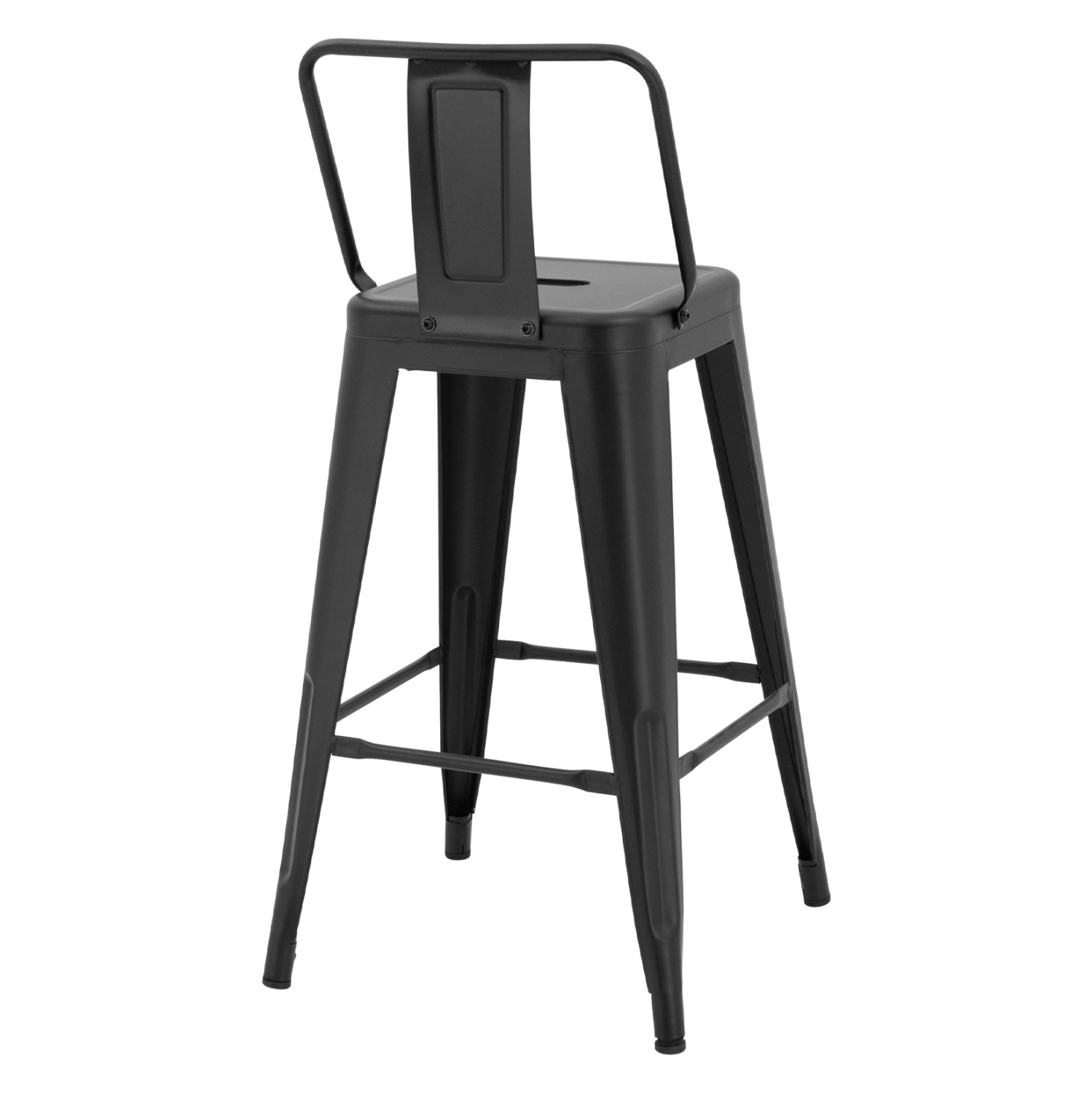 Бар стол MELITA черен мат  42x42x89,5