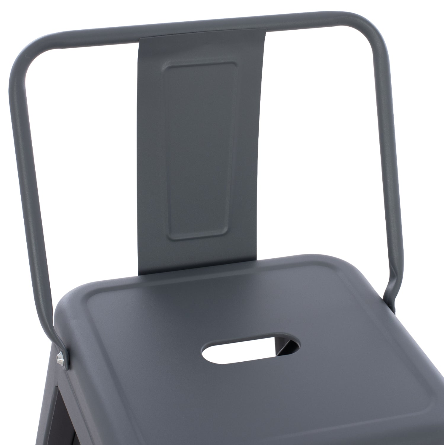 Бар стол Мелита про сив 43x43x88см