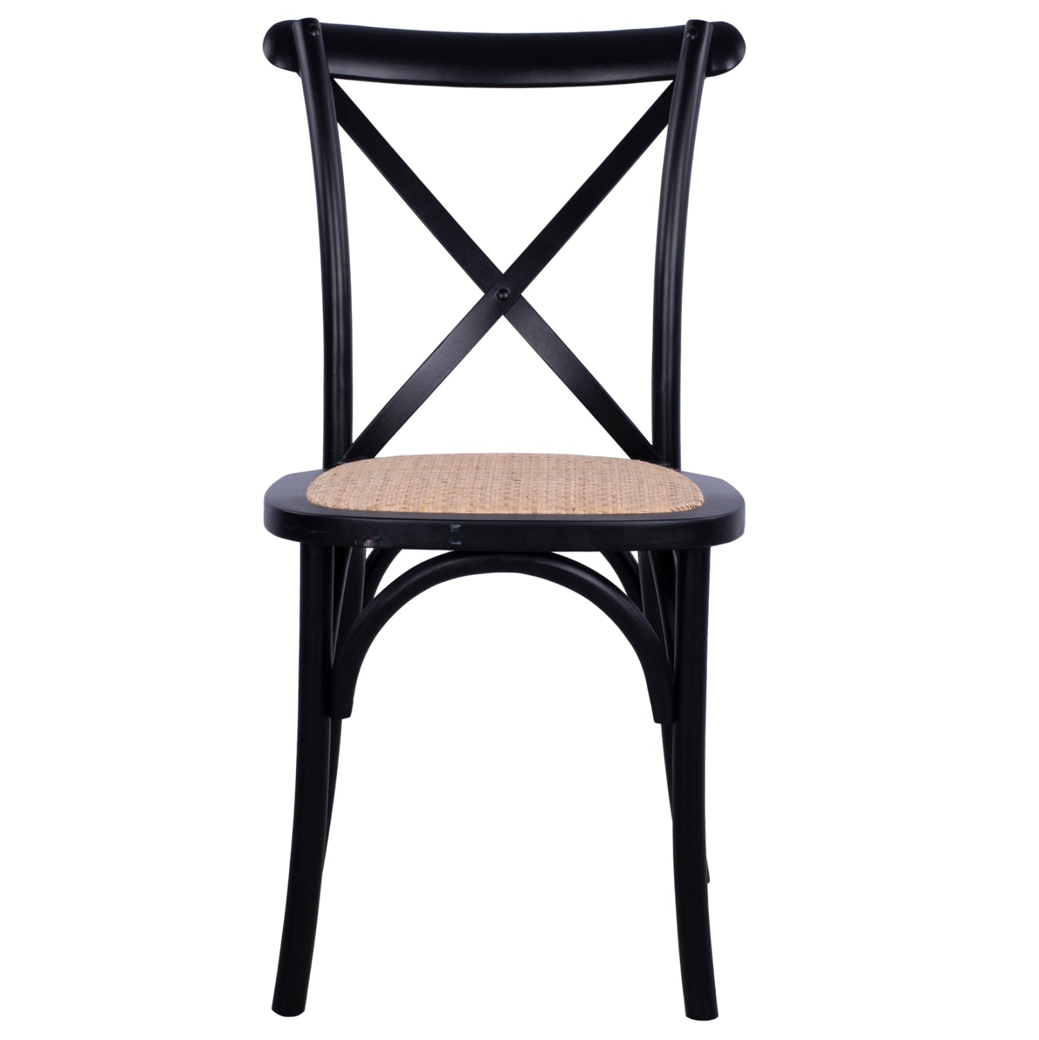 Стол OWEN  черен цвят/бук стифиращ се  45x55,5x90