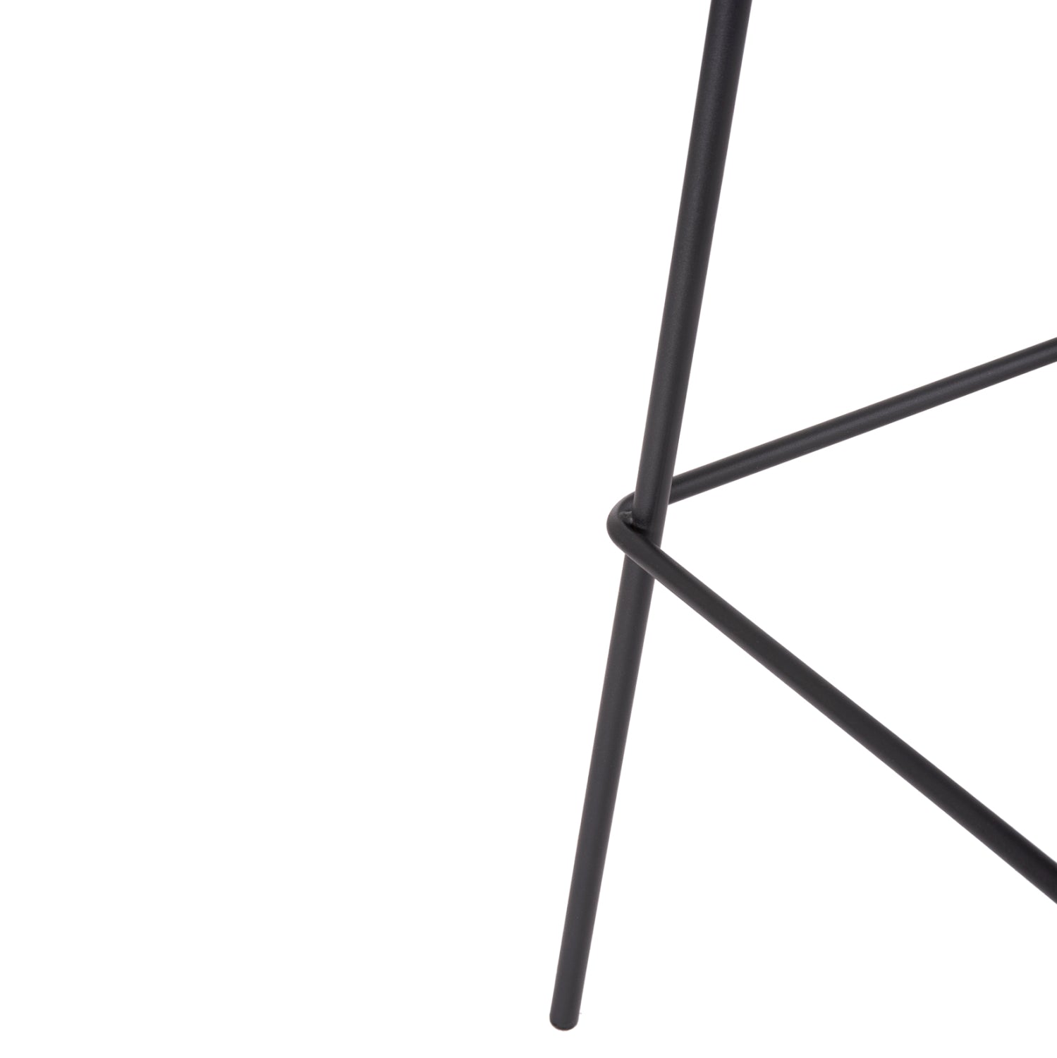 Бар стол VINCENT кафяв плат  47x46x104см