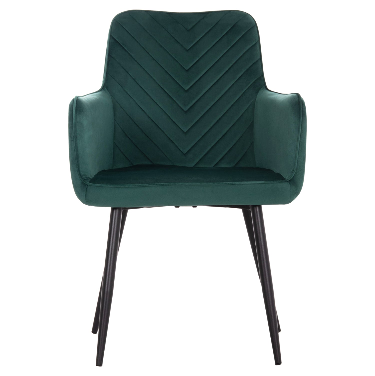 Трапезен стол LATRELL  цвят кипарис 55x57x84см