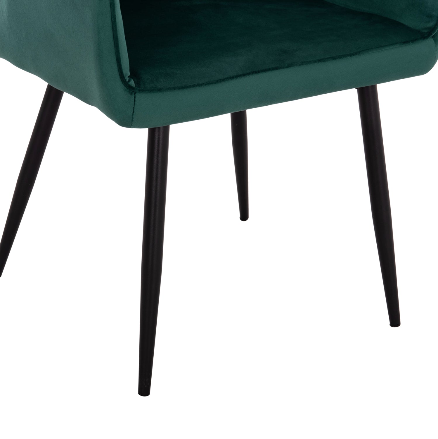 Трапезен стол LATRELL  цвят кипарис 55x57x84см