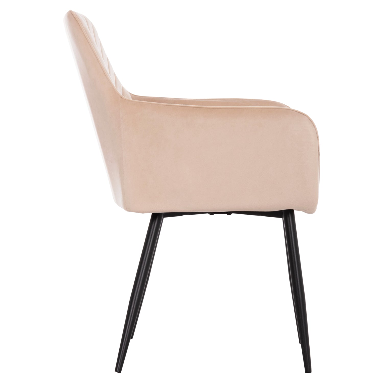 Трапезен стол  LATRELL   цвят екрю 57x56x84см.