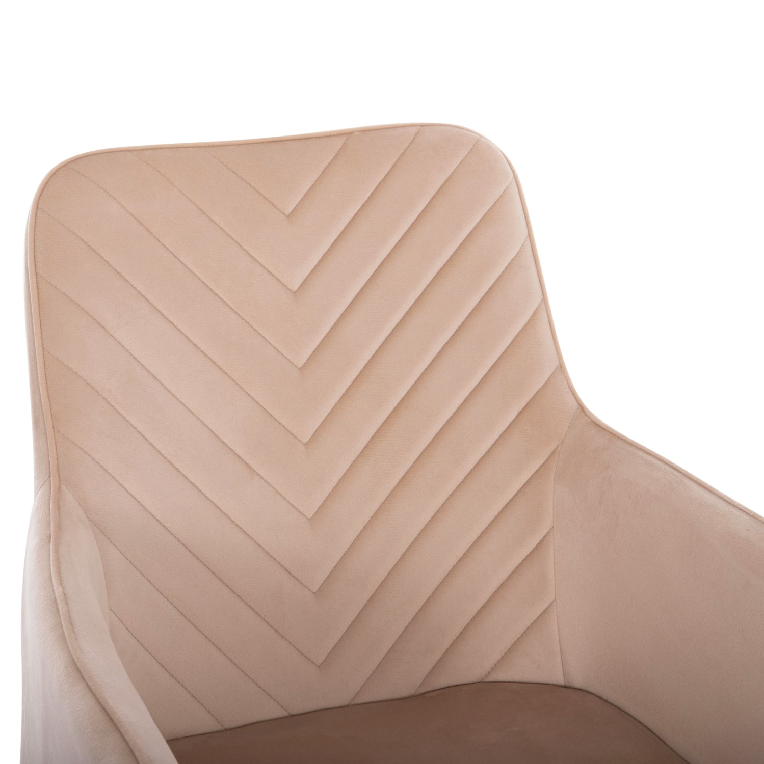 Трапезен стол  LATRELL   цвят екрю 57x56x84см.