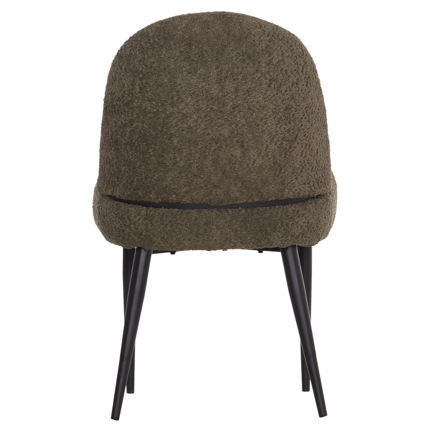 Стол  SARKY  зелен, букет, плат, с метални крака, 56x64x88см.