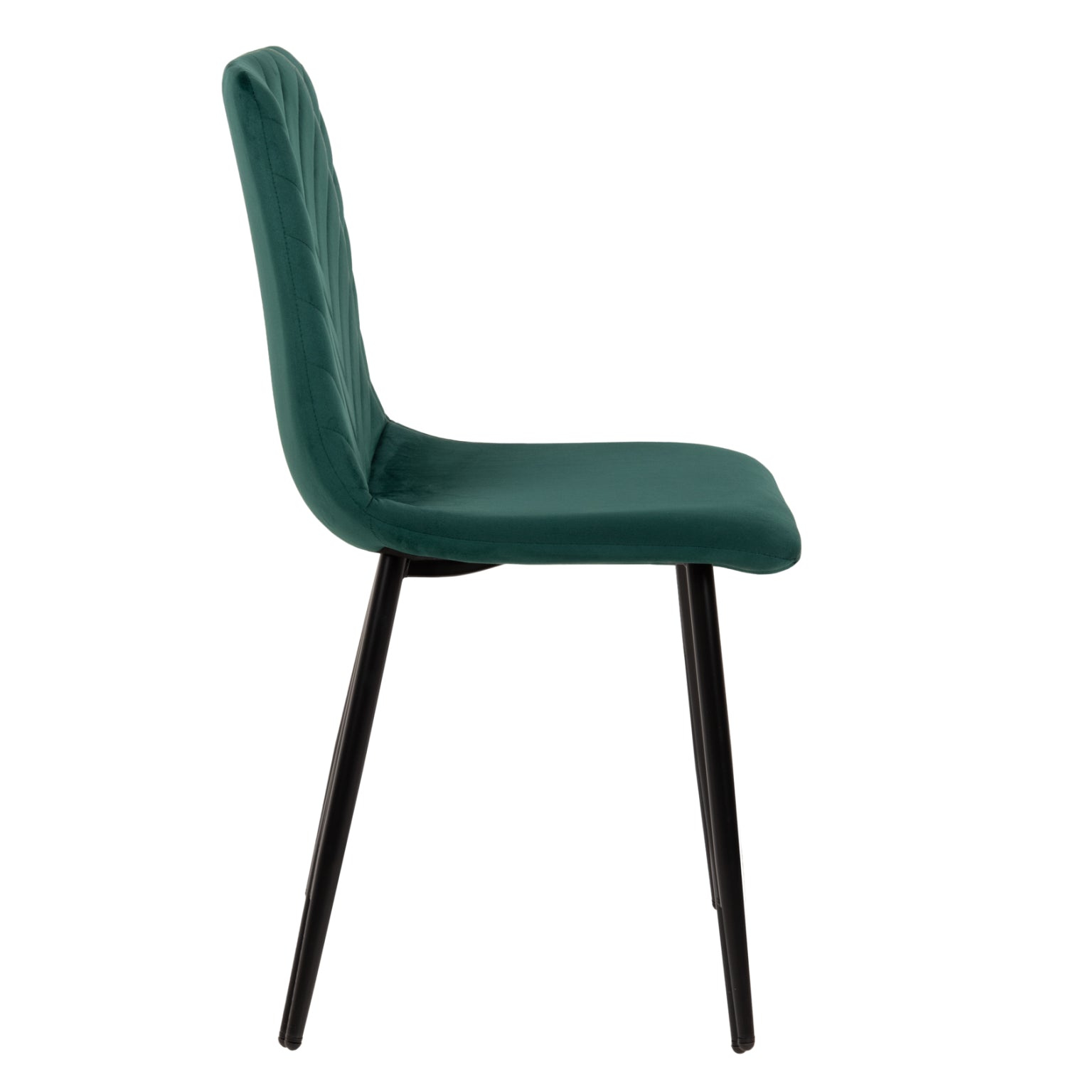 Стол Латрел зелен цвят  43x54x88