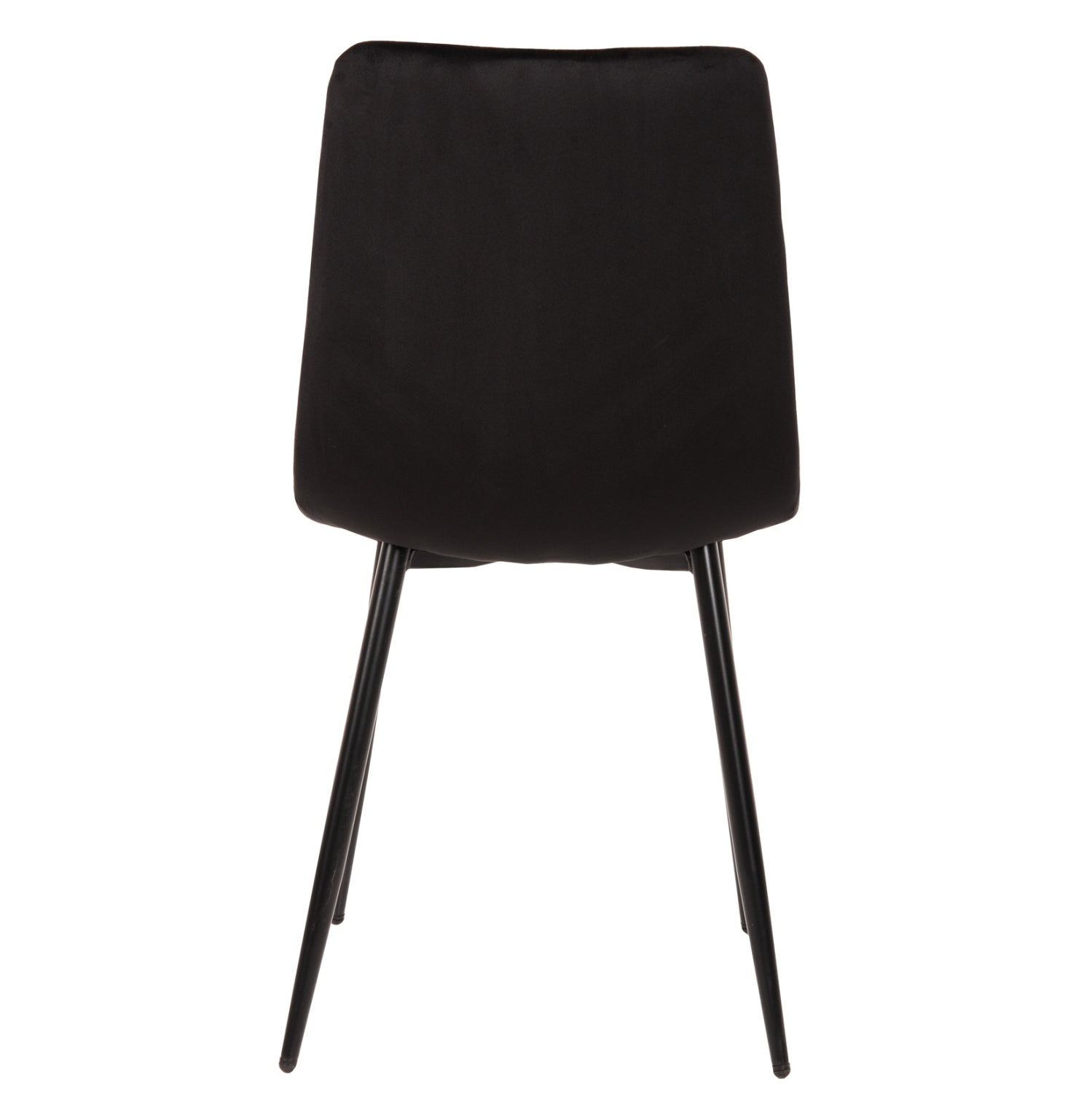 Стол Латрел черен цвят  43x54x88