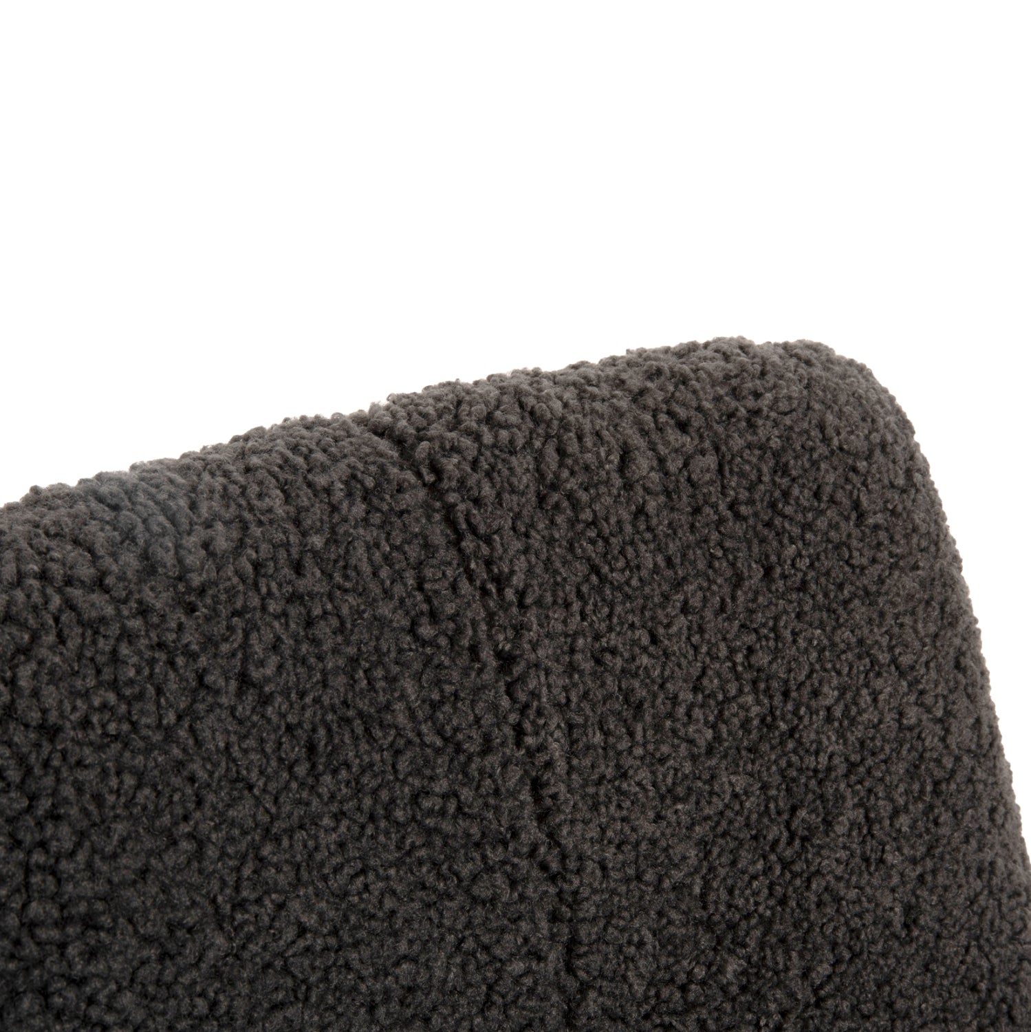 Стол  SHELLY  букле сив цвят