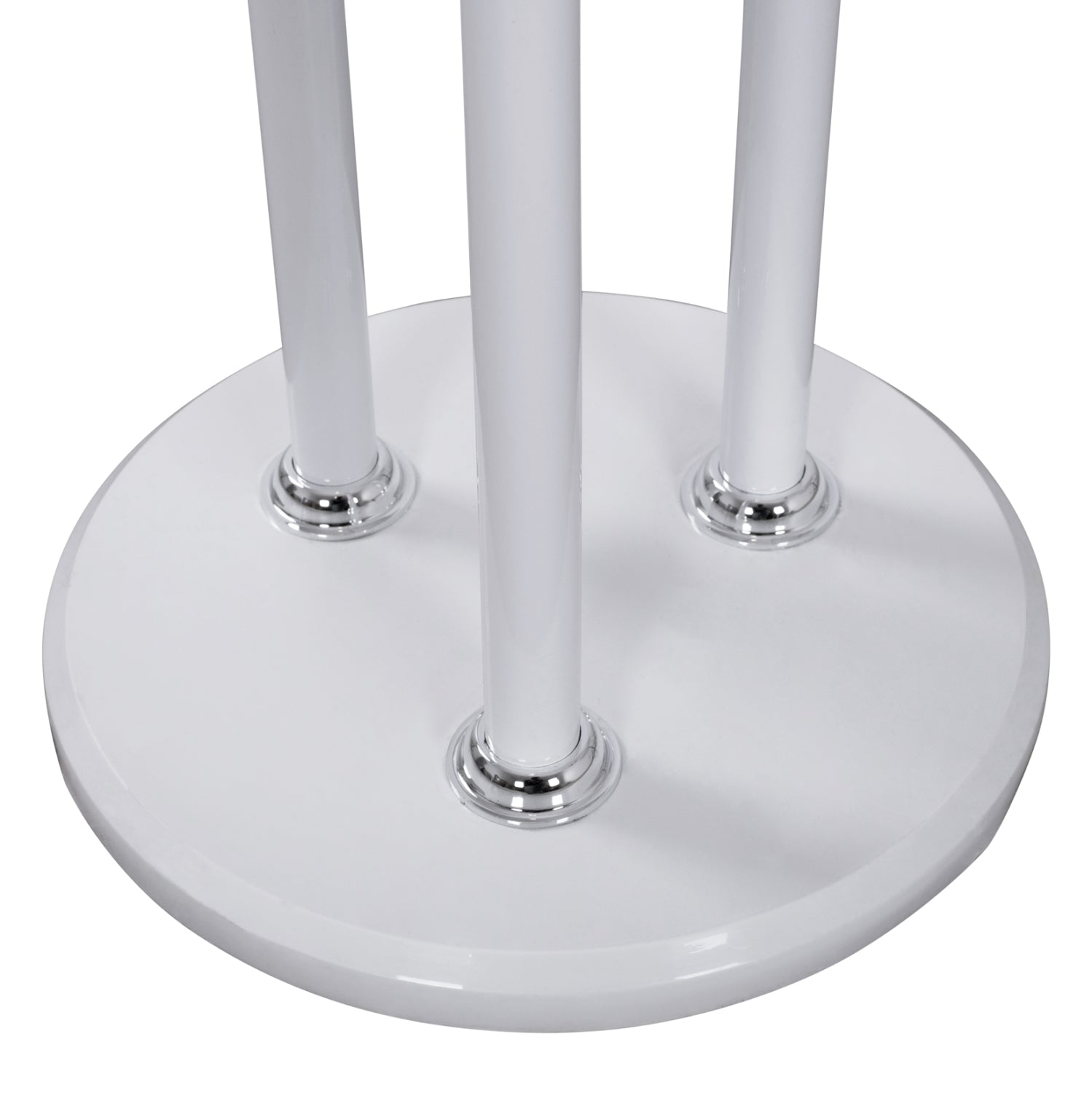 Закачалка дърво/ бял метал цвят Φ37X173