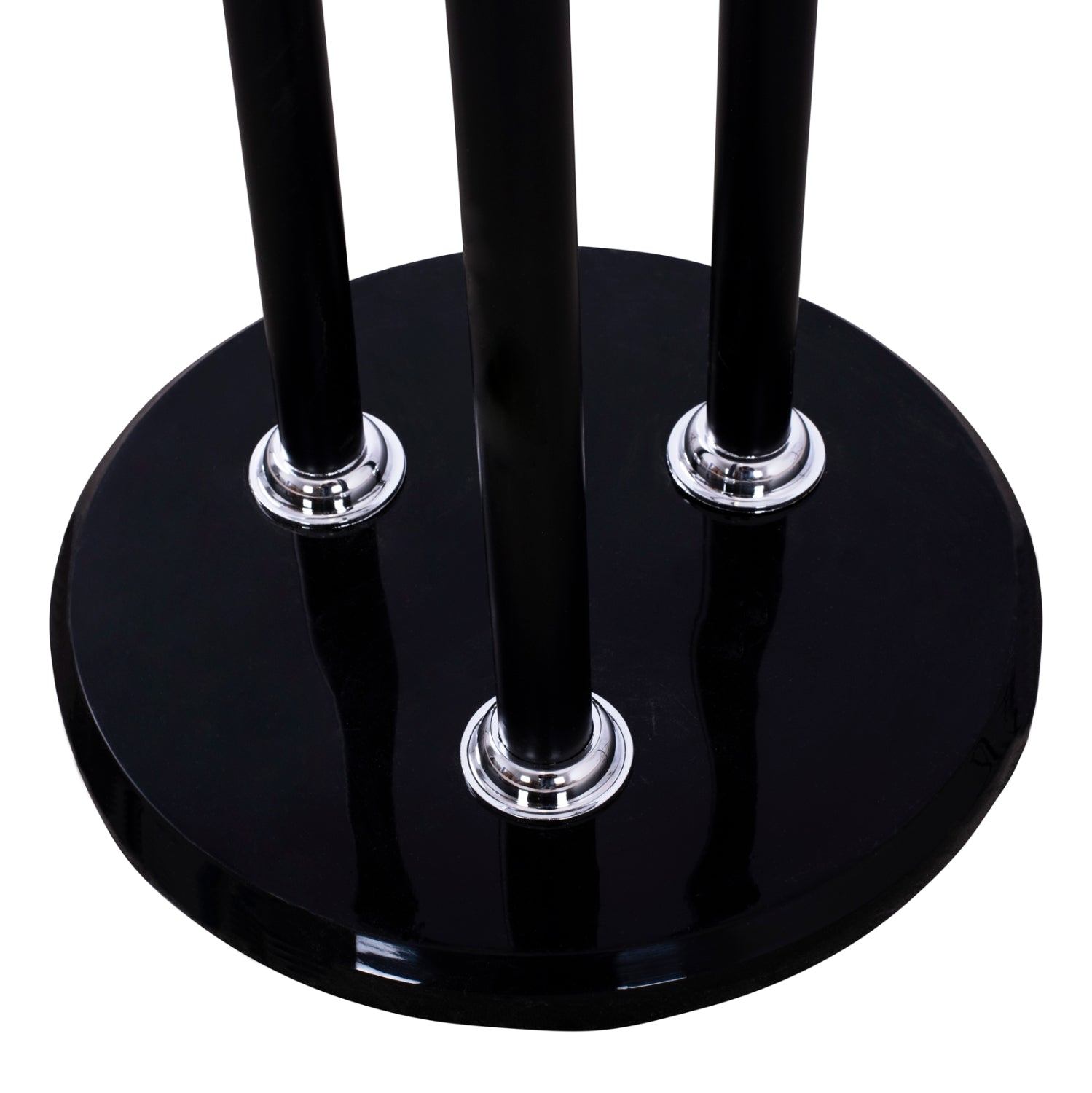 Закачалка дърво /черен метал цвят Φ37X173