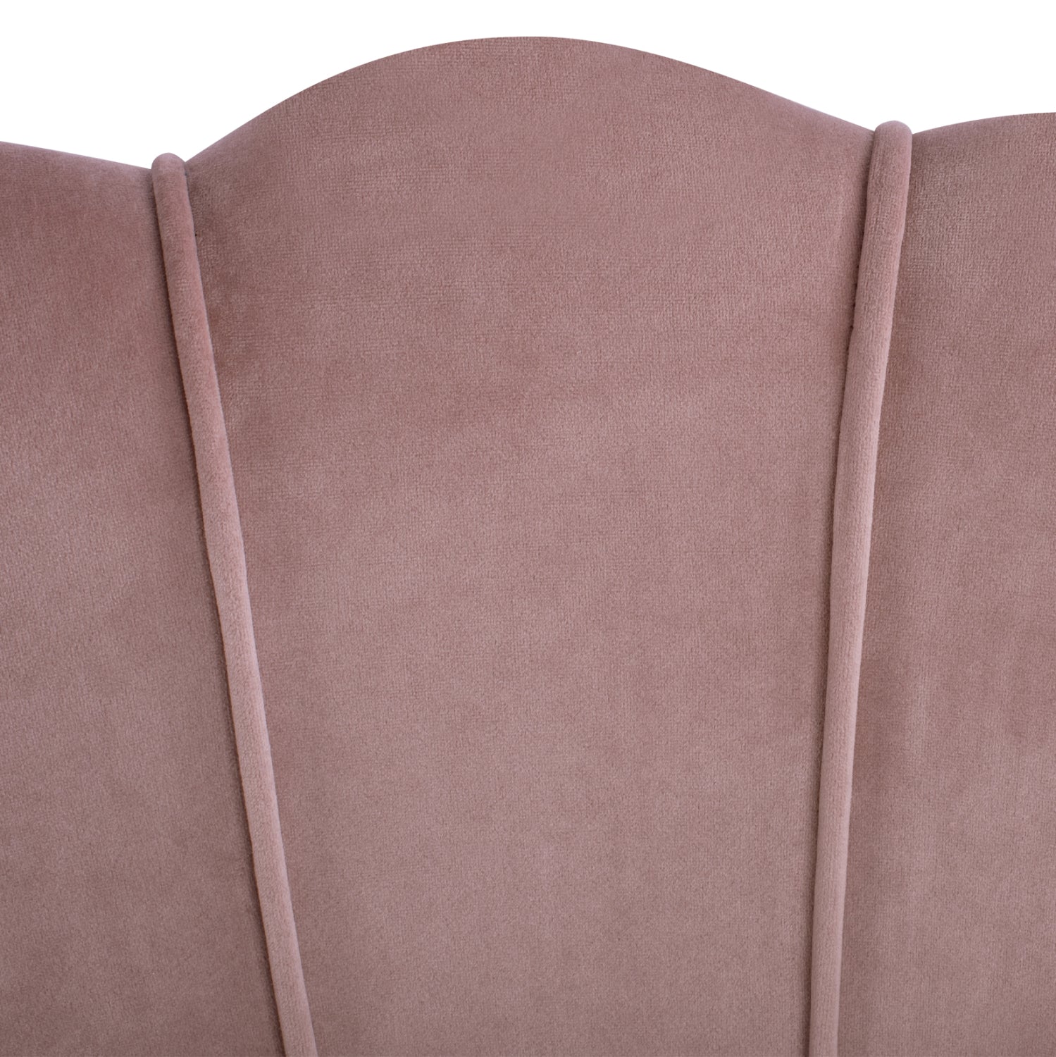 2-местни дивани coquille в кадифе от гнила ябълка и златни крака 130x81x86см.