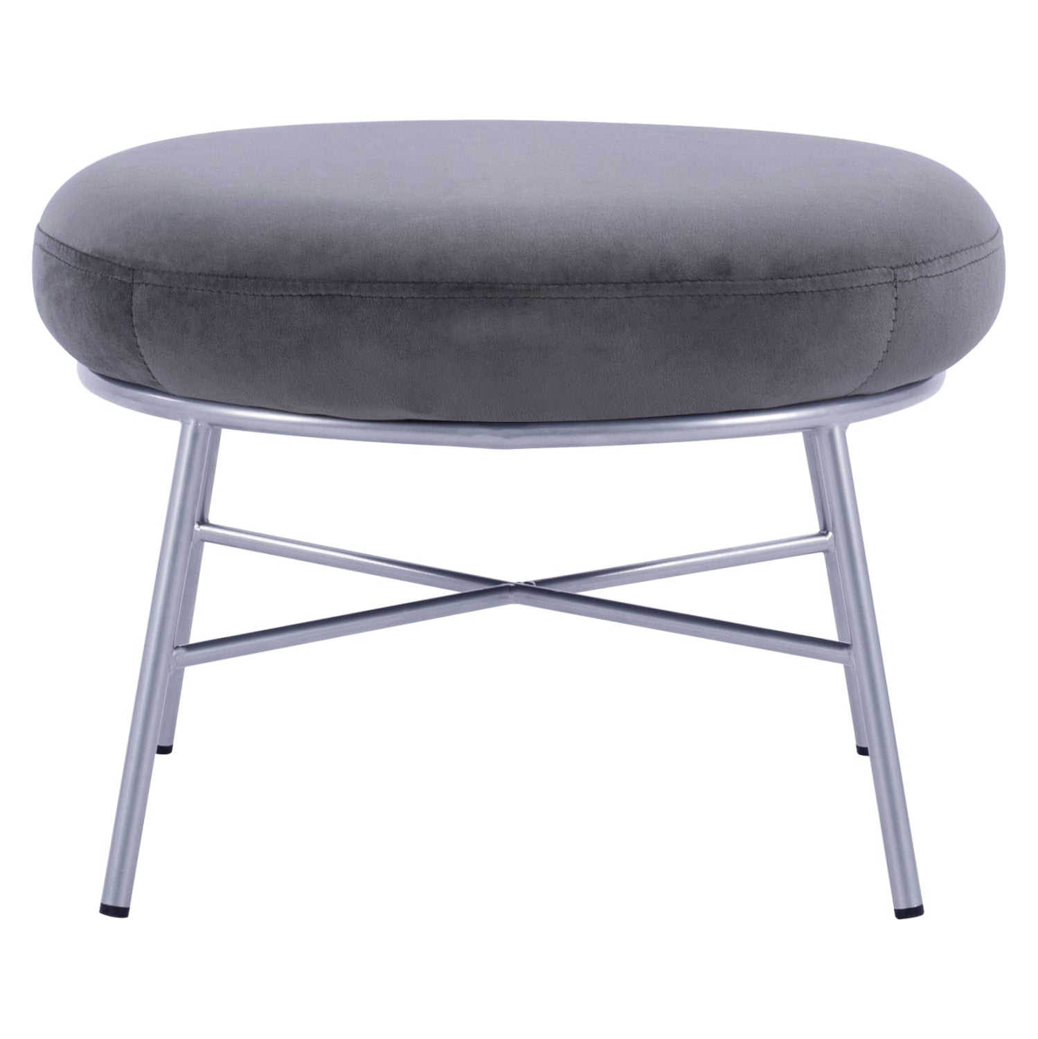 Табуретка Труди  сив цвят  56x47x40