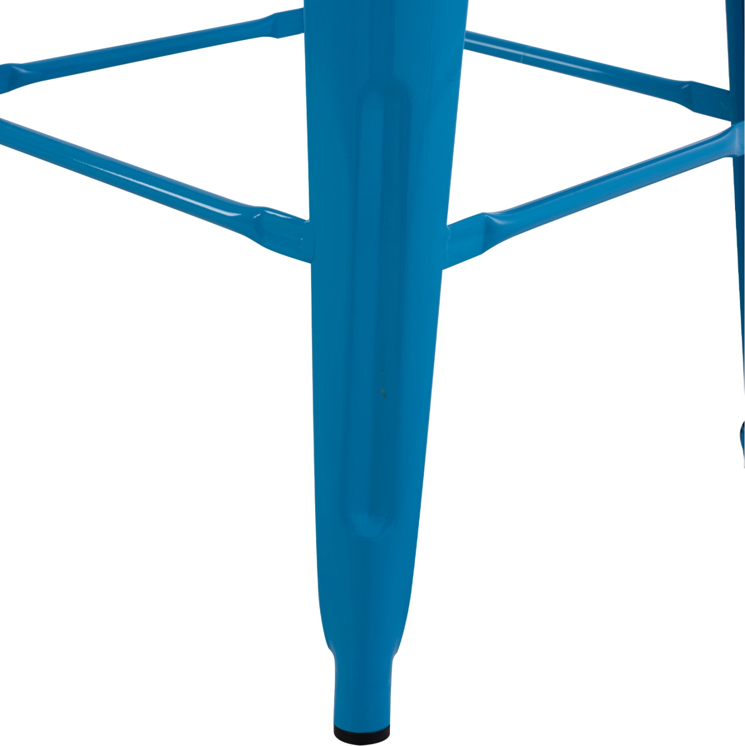 Бар стол  Мелита син цвят 43x43x78см