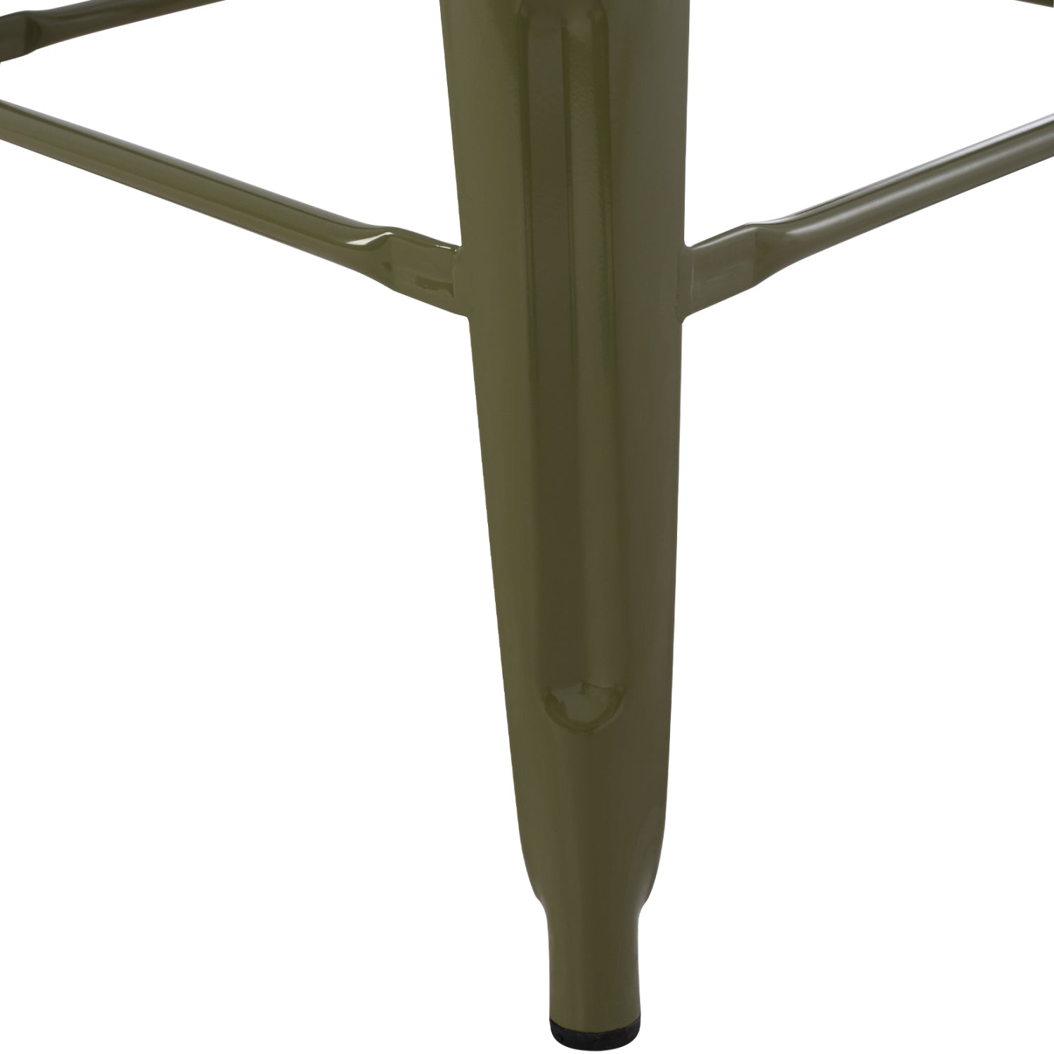 Бар стол MELITA PRO цвят тъмна маслина 43x43x78