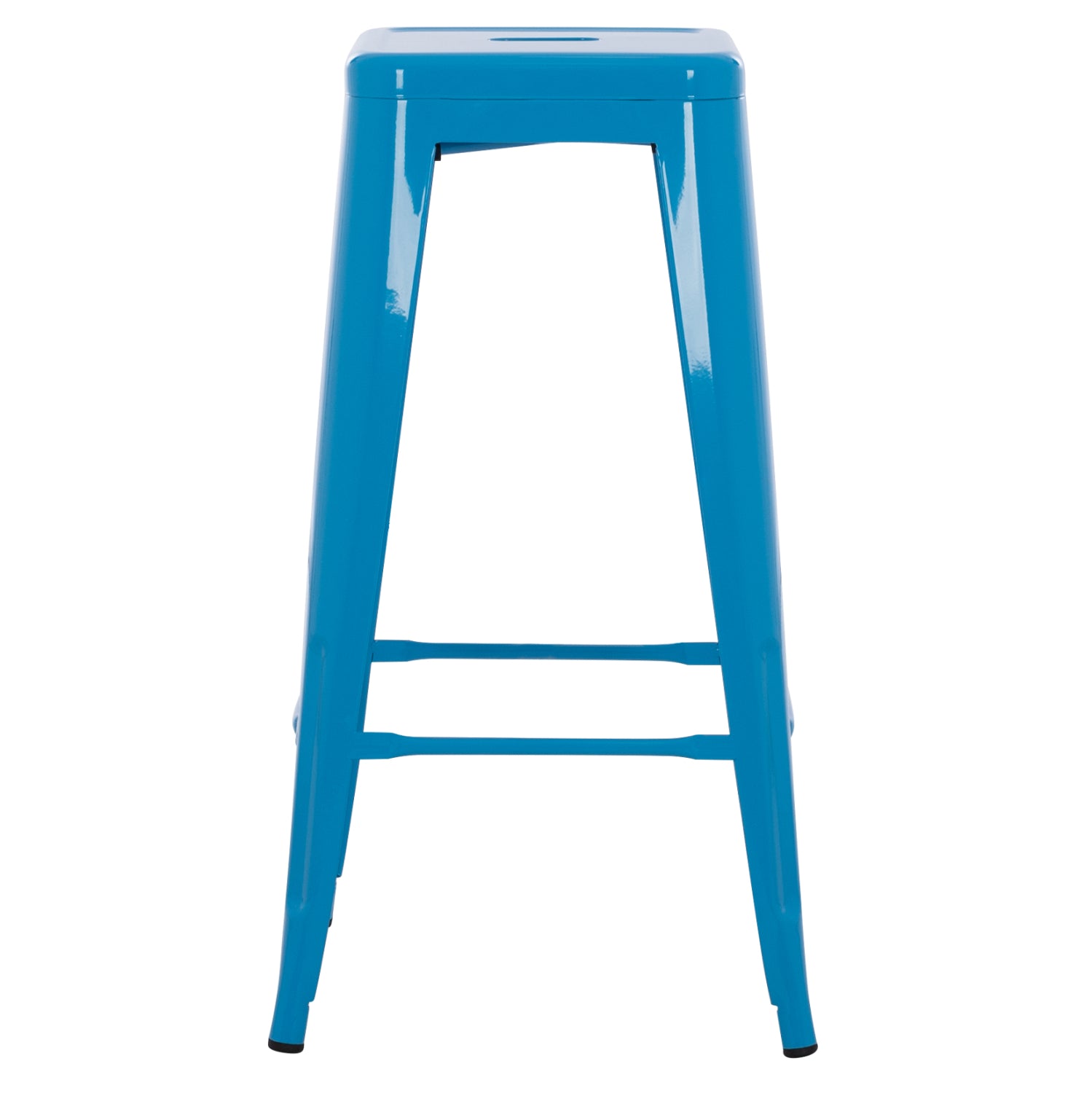 Бар стол  MELITA  PRO  син цвят 43x43x78см