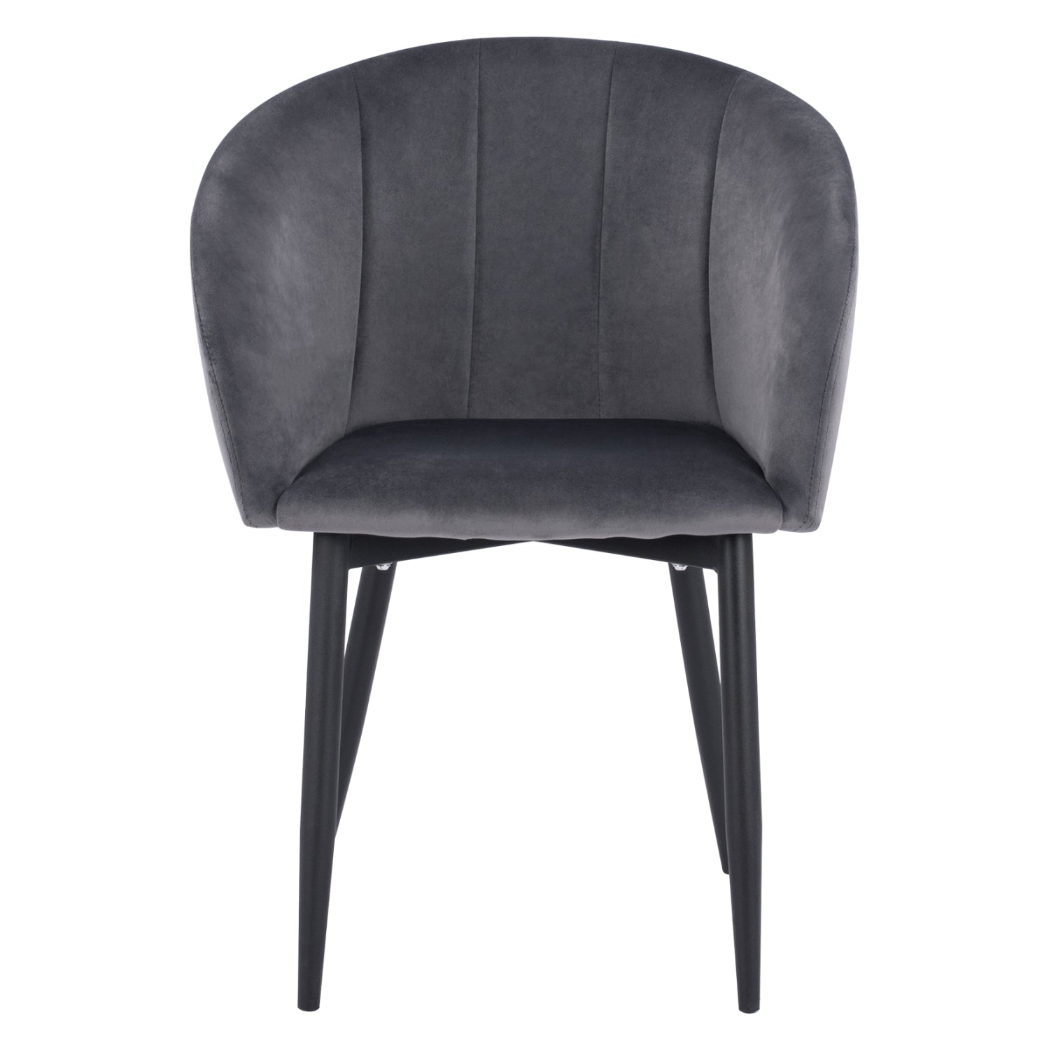 Кресло Бесси сив цвят