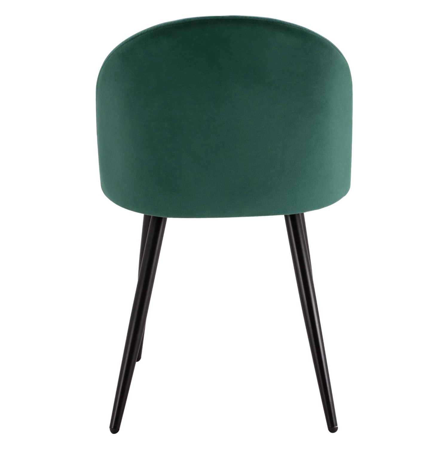 Стол Мелани кадифе зелен цвят