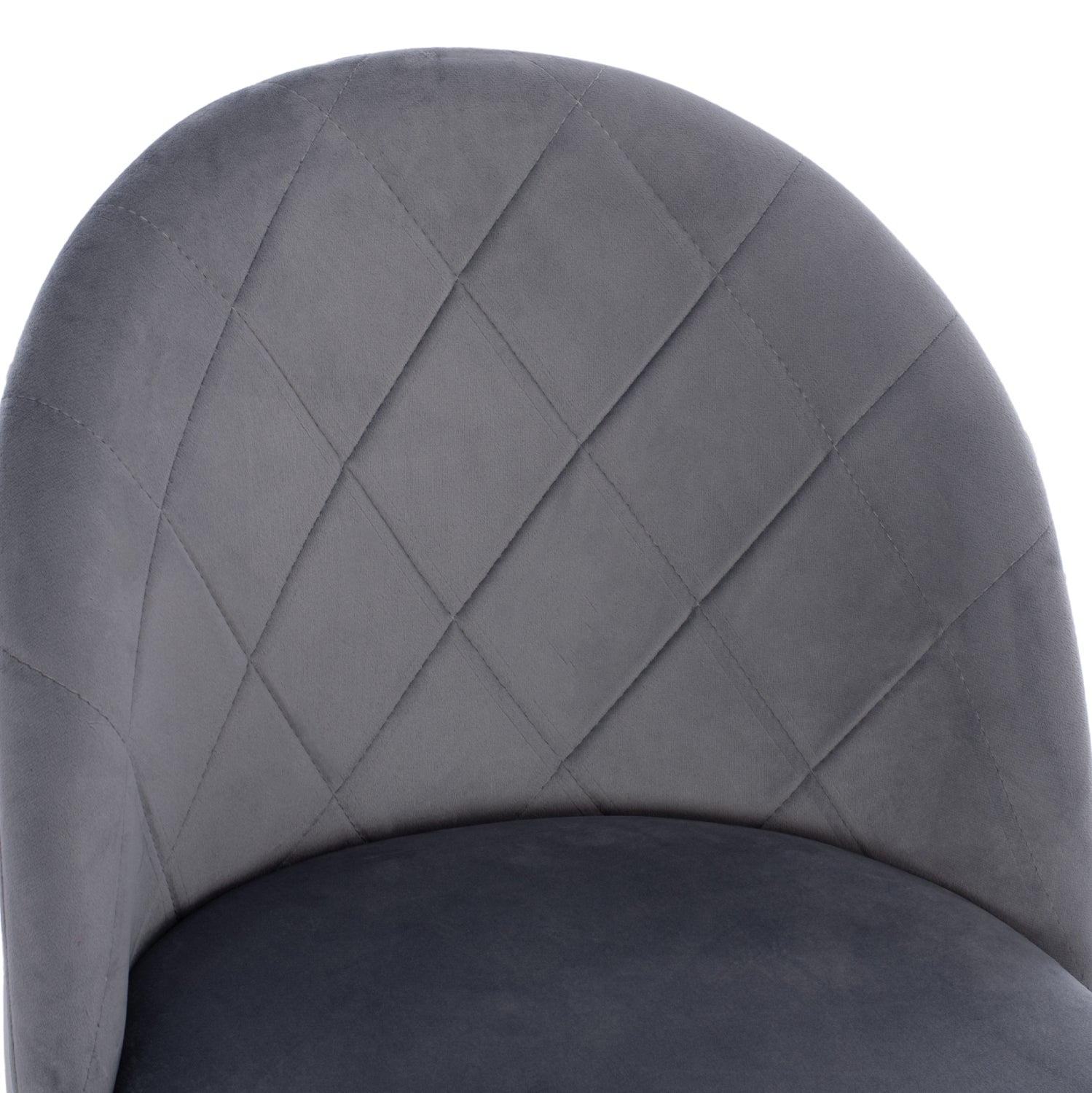 Бар стол MELANI сив цвят  45x53x98 см.