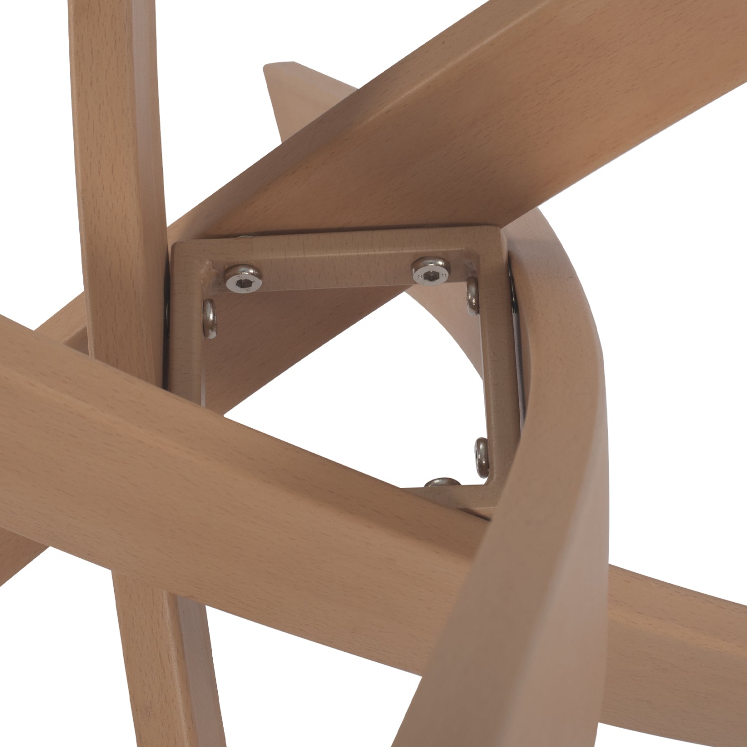 Трапезна маса  JADA стъкло-метал Φ120X75см