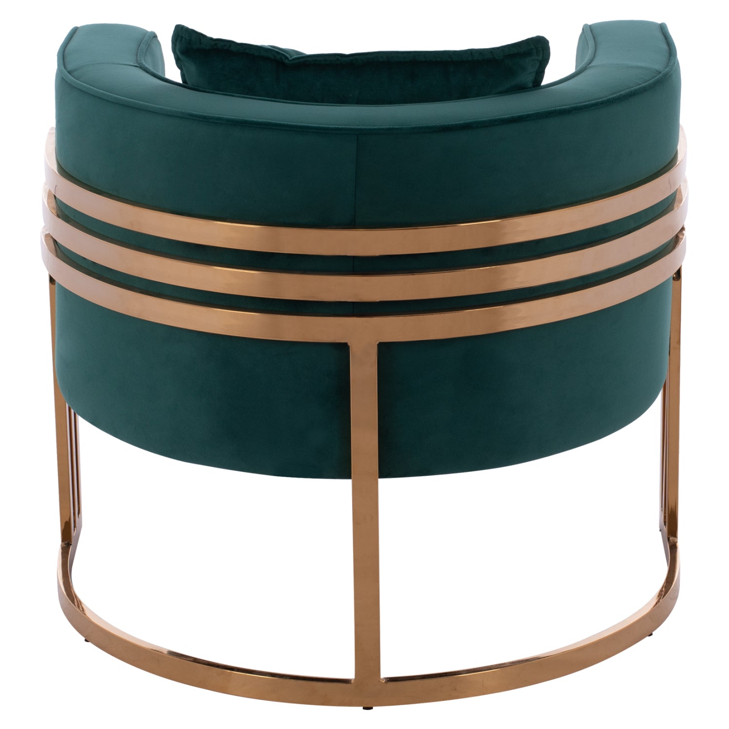 Кресло Тиана голд кадифе цвят кипарис 80x70x68