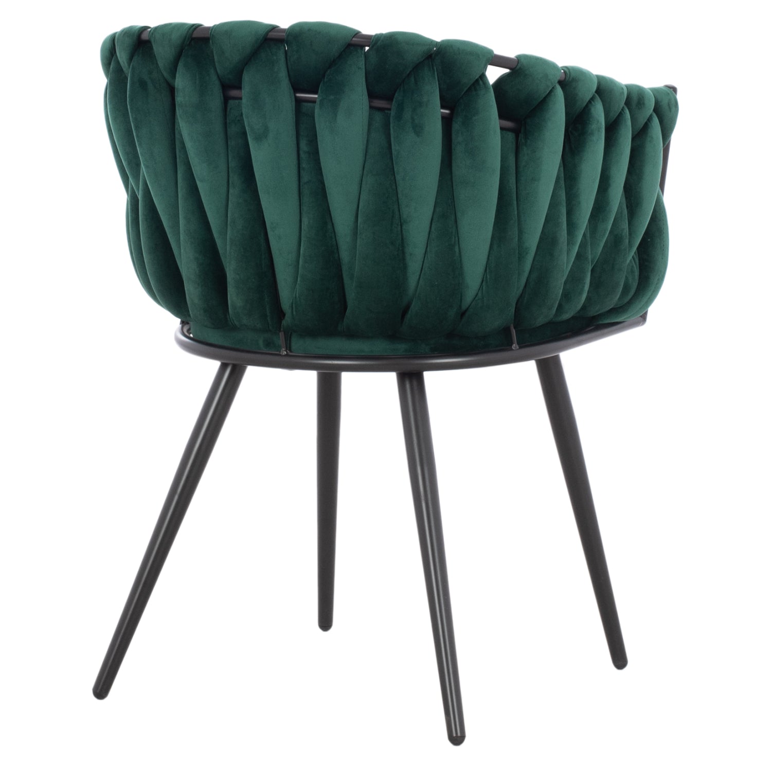 Кресло Луанда зелен цвят 62x54x79см