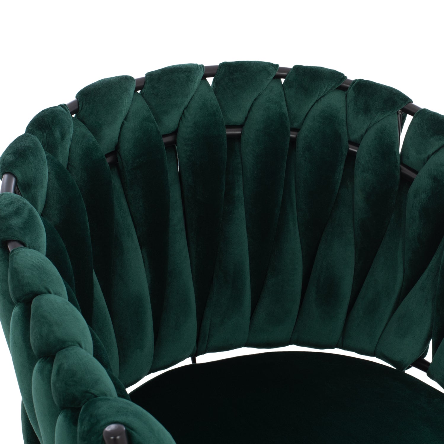 Кресло Луанда зелен цвят 62x54x79см