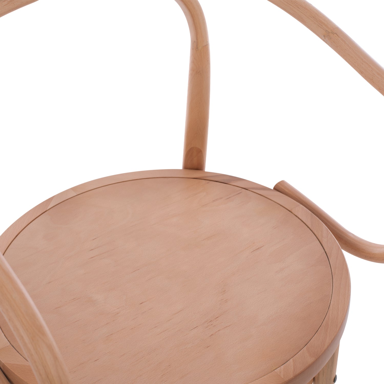 Дървен стол Оксия цвят натурал  56x52x82