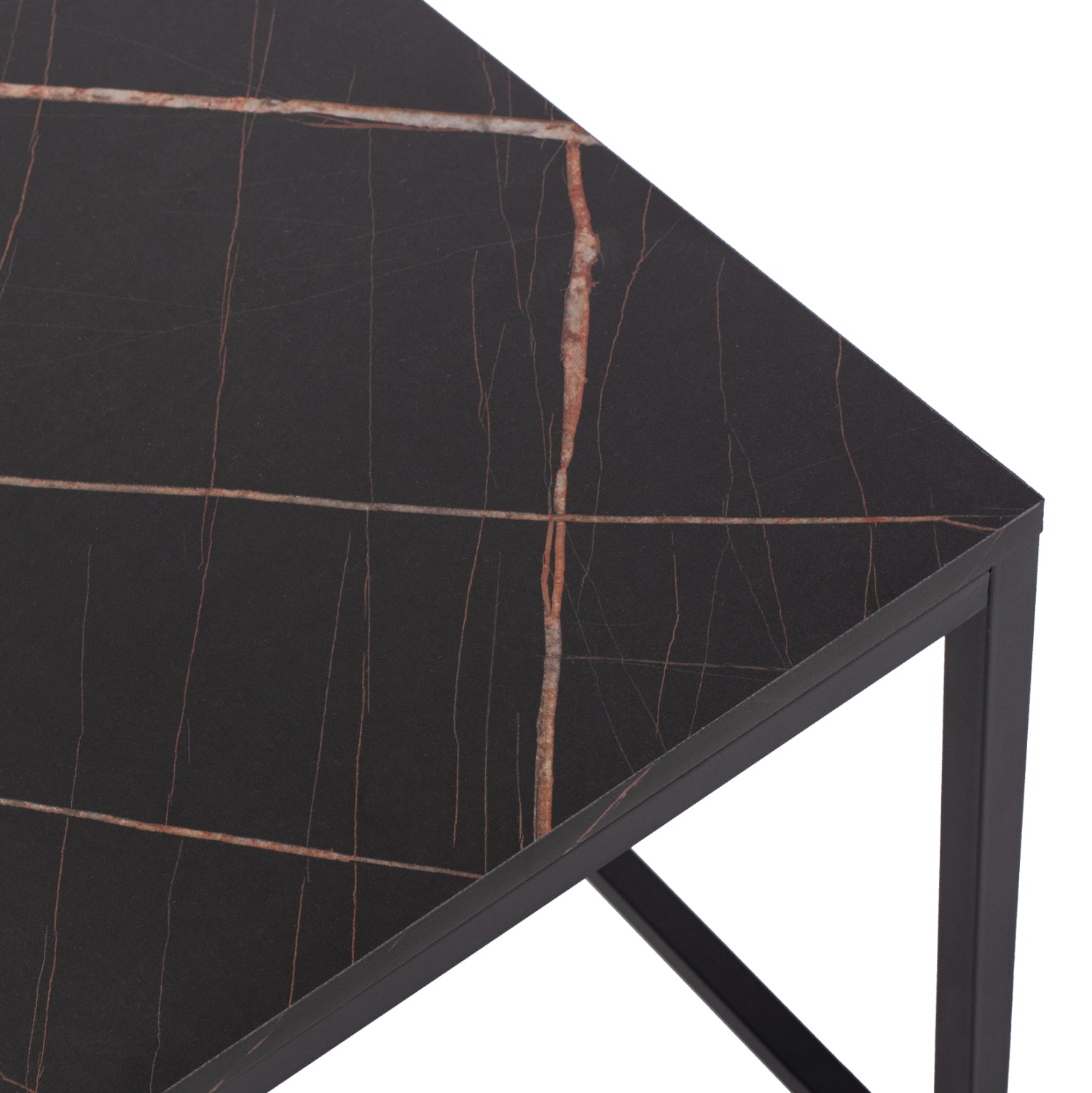 Помощни маси GRELAY  черен цвят 45X45X50см. и 37X37X43 см