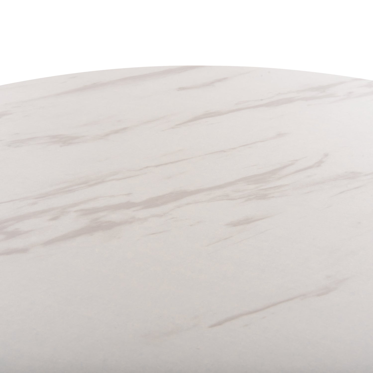 Комплект холни маси 8763 златист-бял цвят  Φ80 x Φ48 см