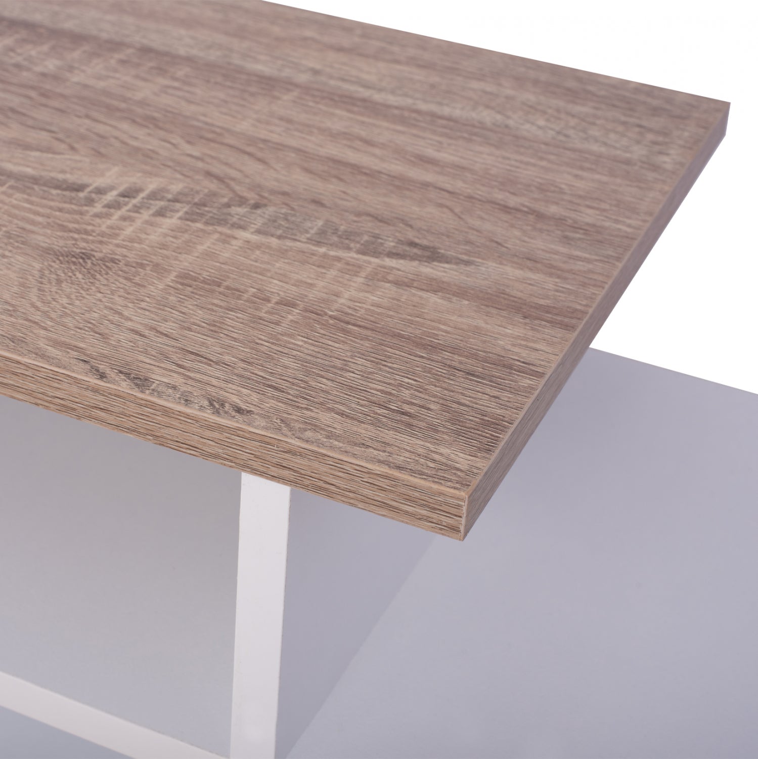 Мебели за телевизор hugh 120x29.5x39.5y см. сонама бяла