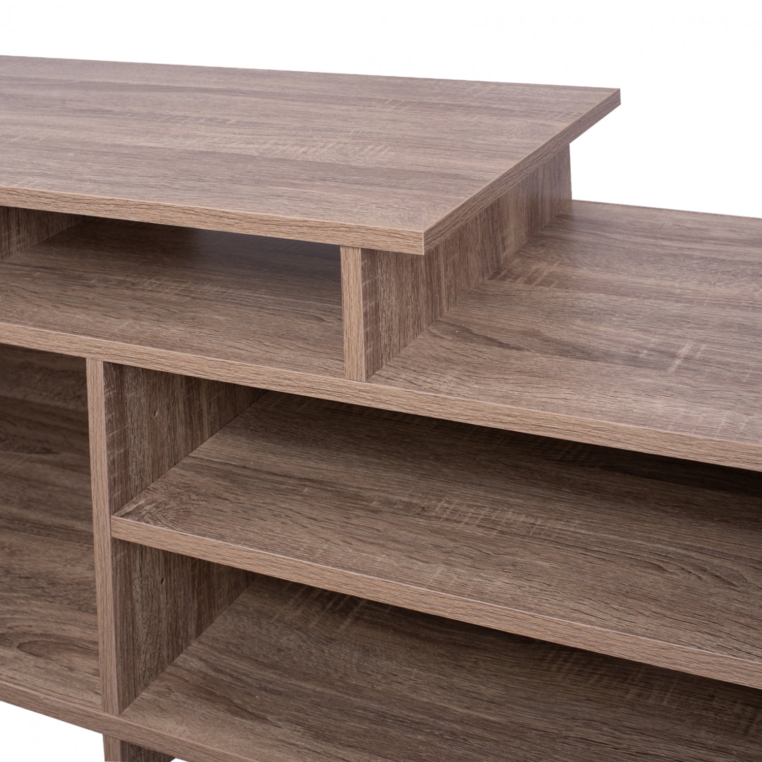 Тв шкаф SCOTT цвят сонама-сив 128x39x46см