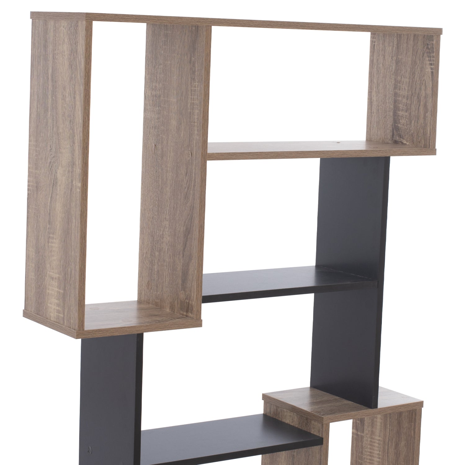 Библиотека SHAY сив-сонома цвят 85X22X140см