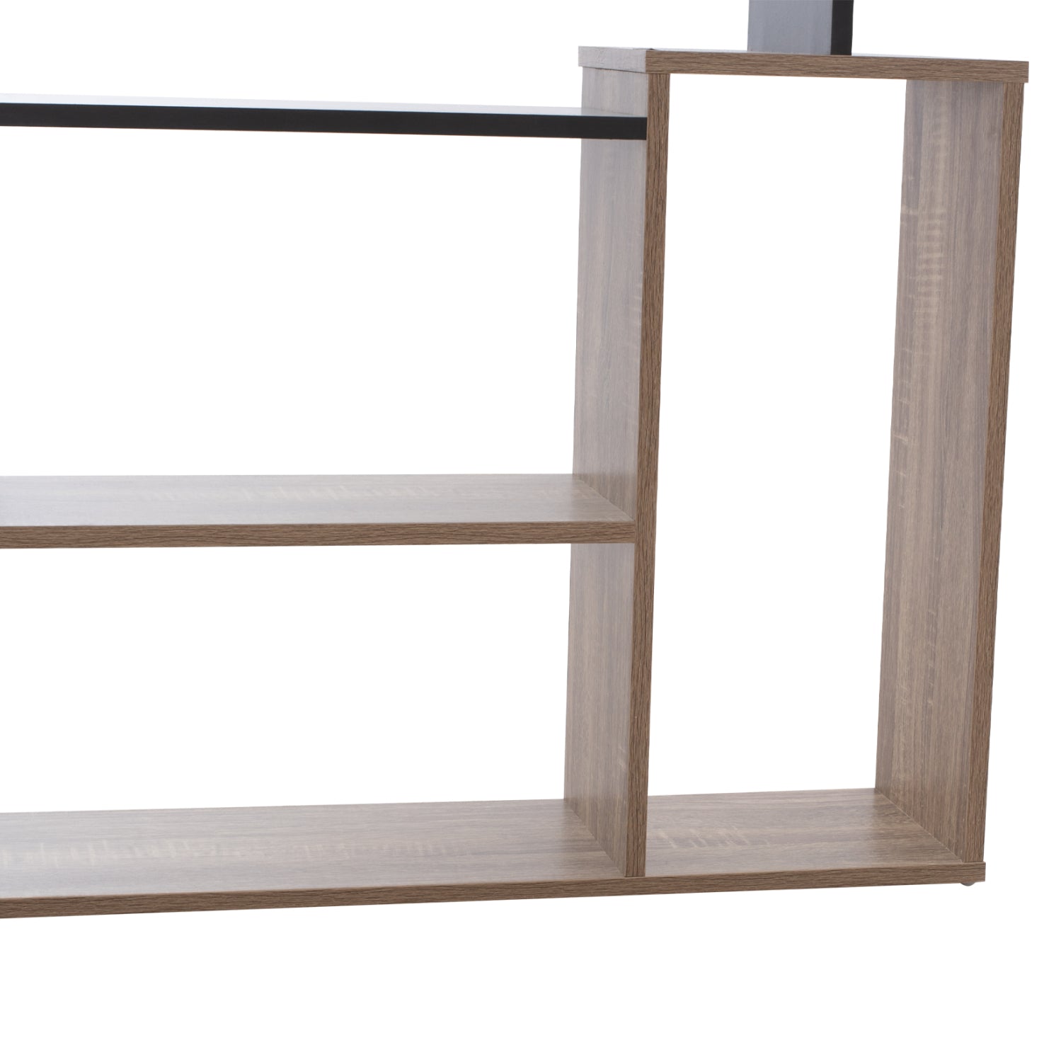 Библиотека SHAY сив-сонома цвят 85X22X140см