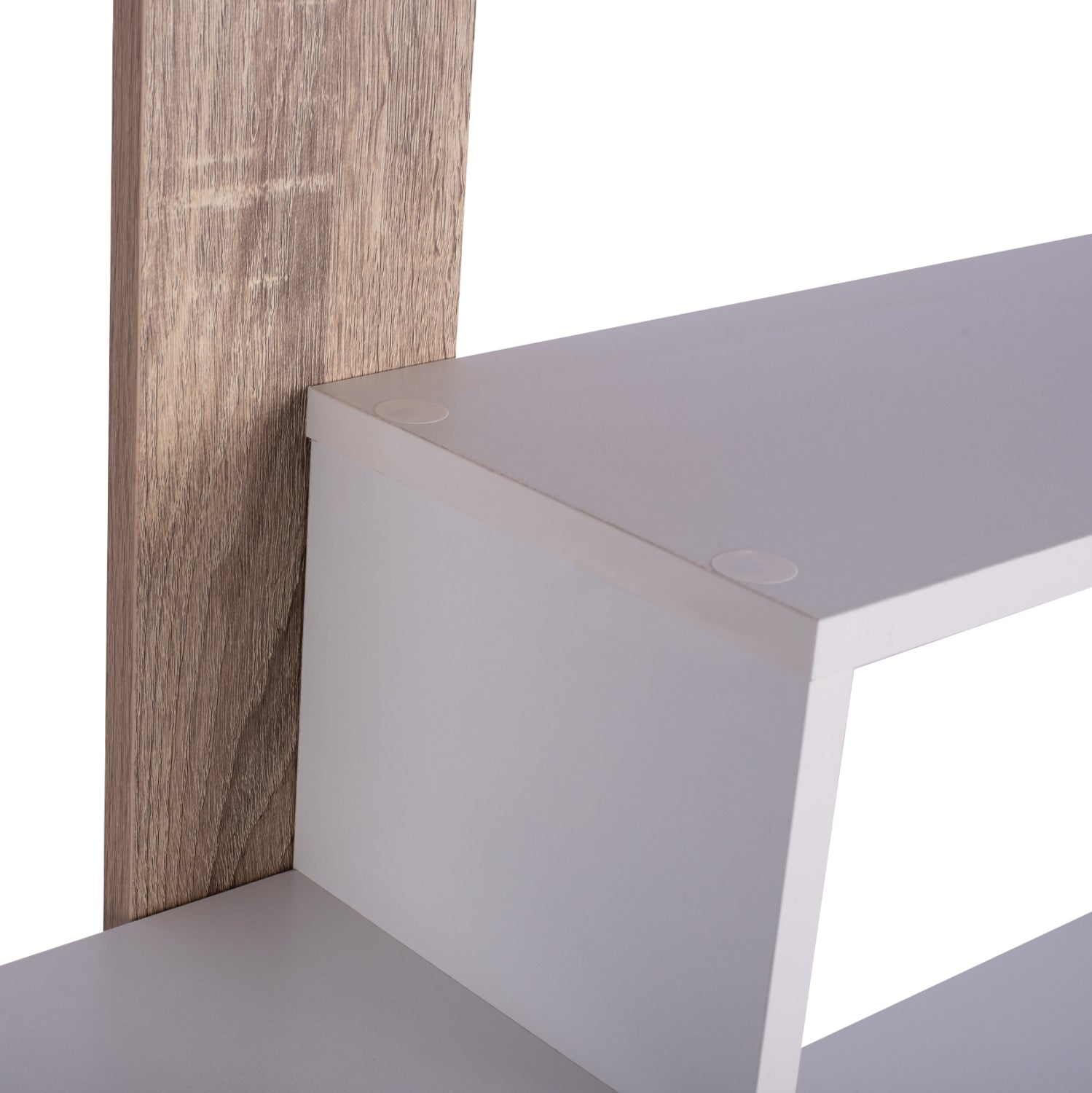 Библиотека Marceline цвят сонама-бял 100χ21χ124.5см