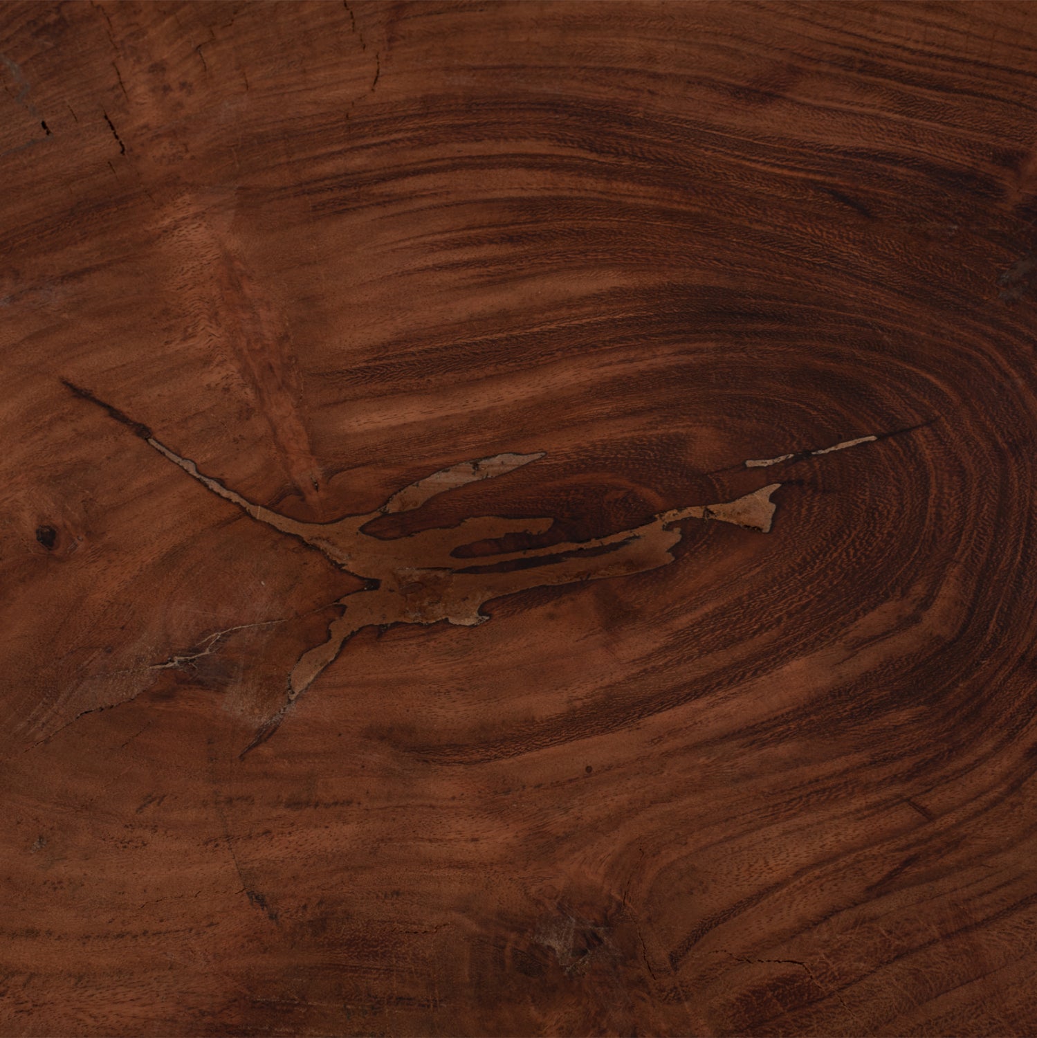 Холна маса  BRIGGS акациево дърво 80-87x50-83x40