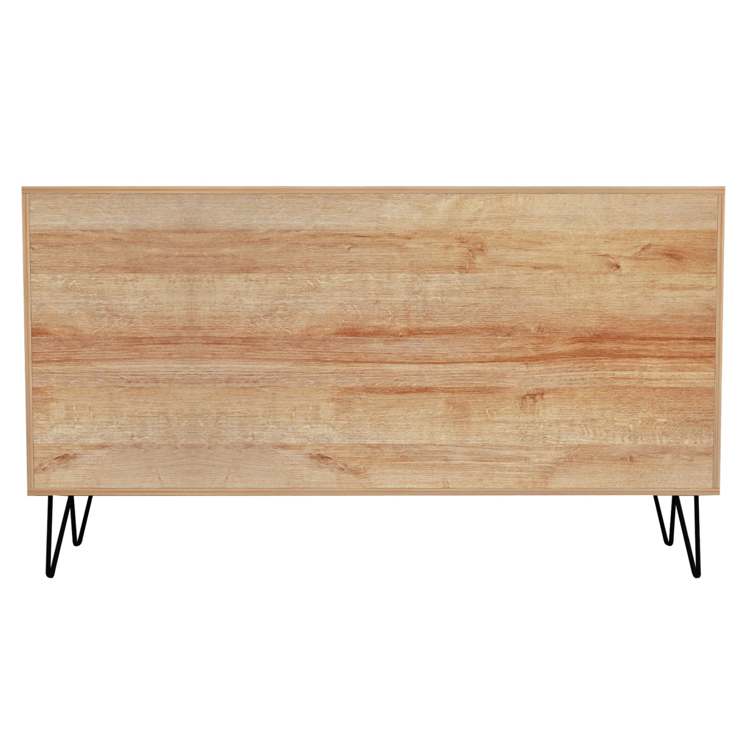 Бюфет CABRON антрацит-естествен цвят 142X40X83см