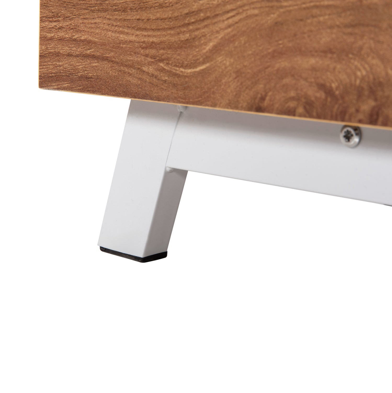 Тв шкаф  KIMIA  цвят натурал-бял 180x35x48.5см